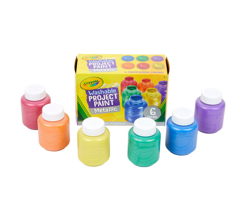 Washable Metallic Project Paint Set (CRABS545000)