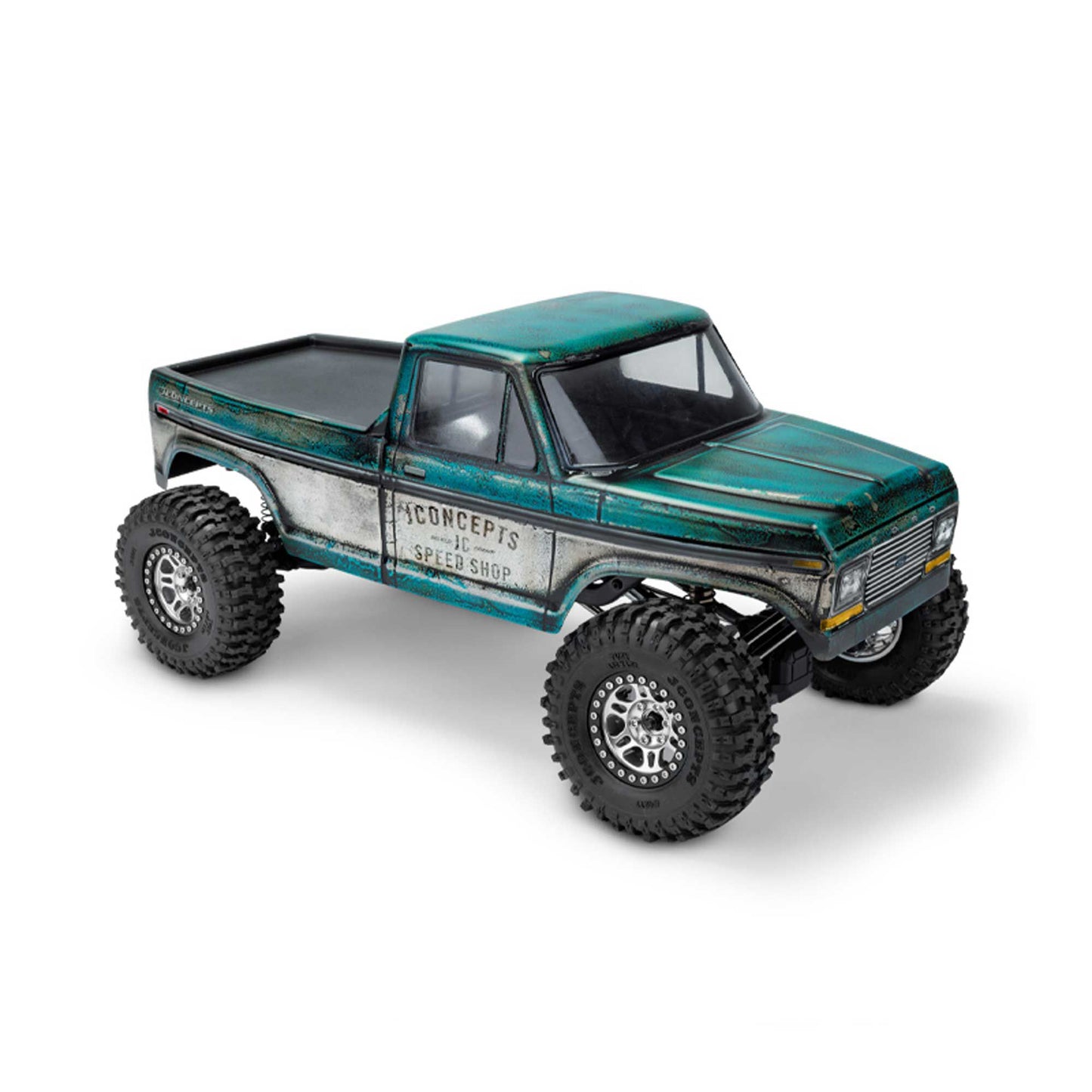 JConcepts 1979 Ford F-150 "Tucked" Rock Crawler Body (Clear) (12.3")