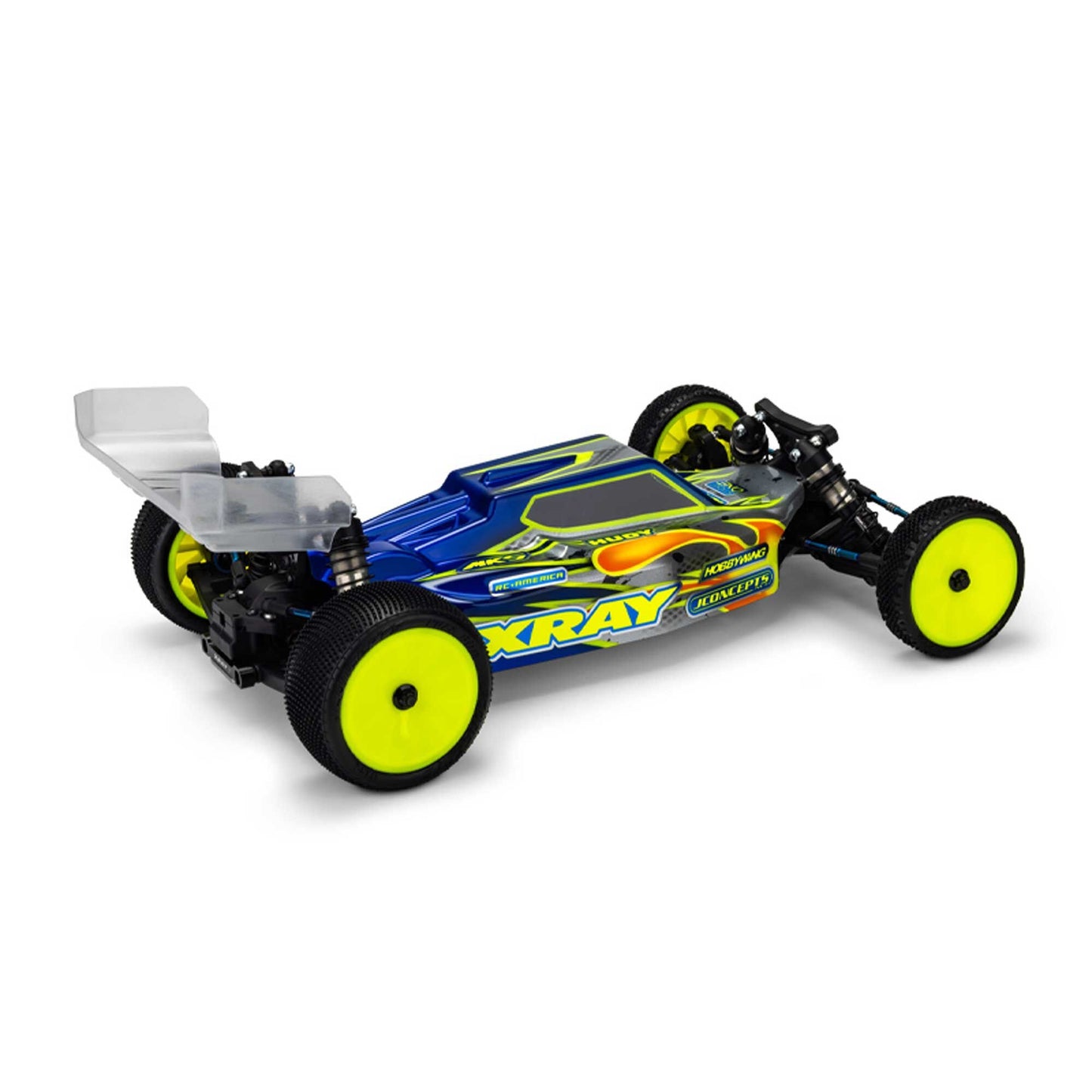 1/10 S15 XRAY XB2 2024 Polycarbonate Body with Wings (JCO0645L)