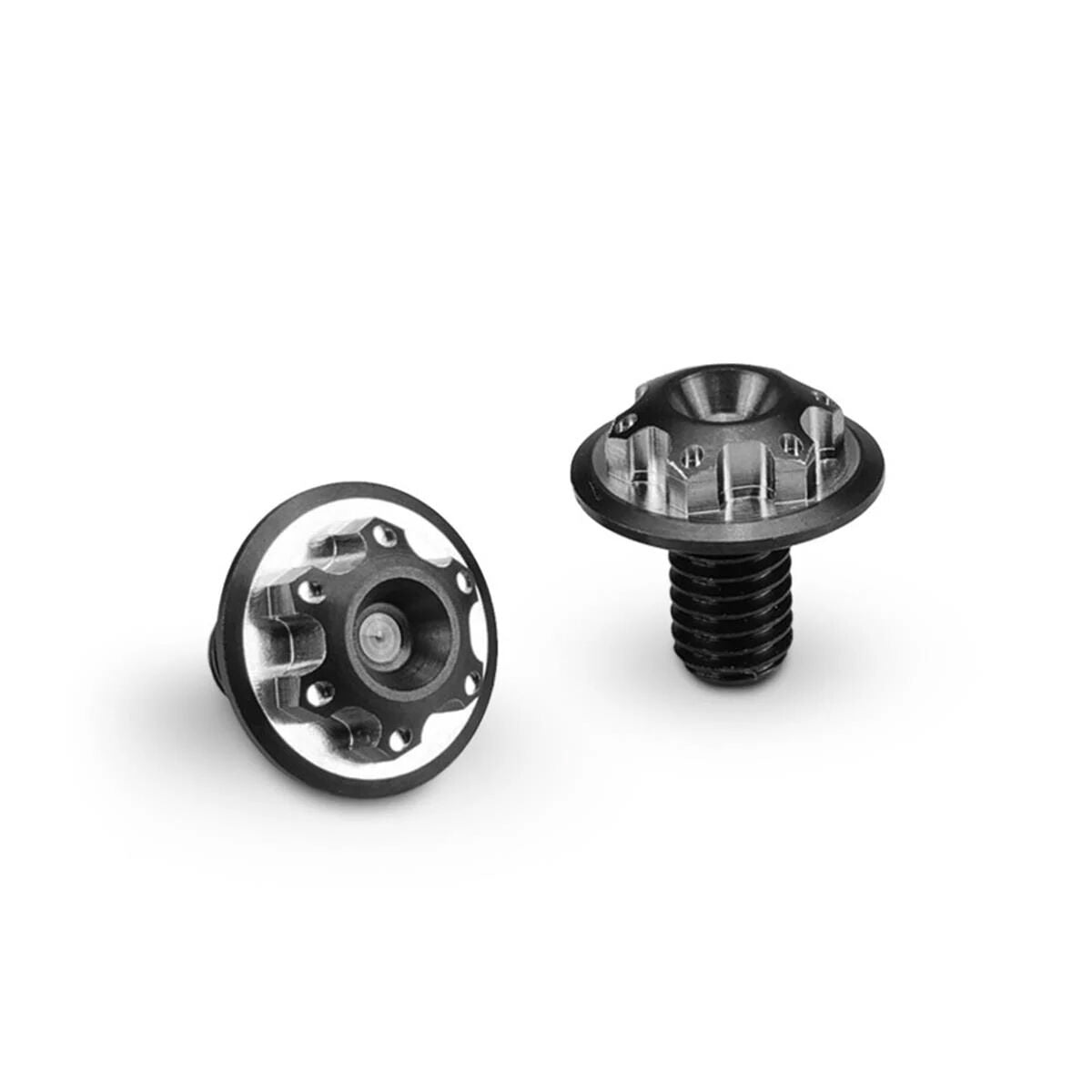 Finnisher Titanium License Plate Screw 6x10mm (2-pack) (JCO11000)