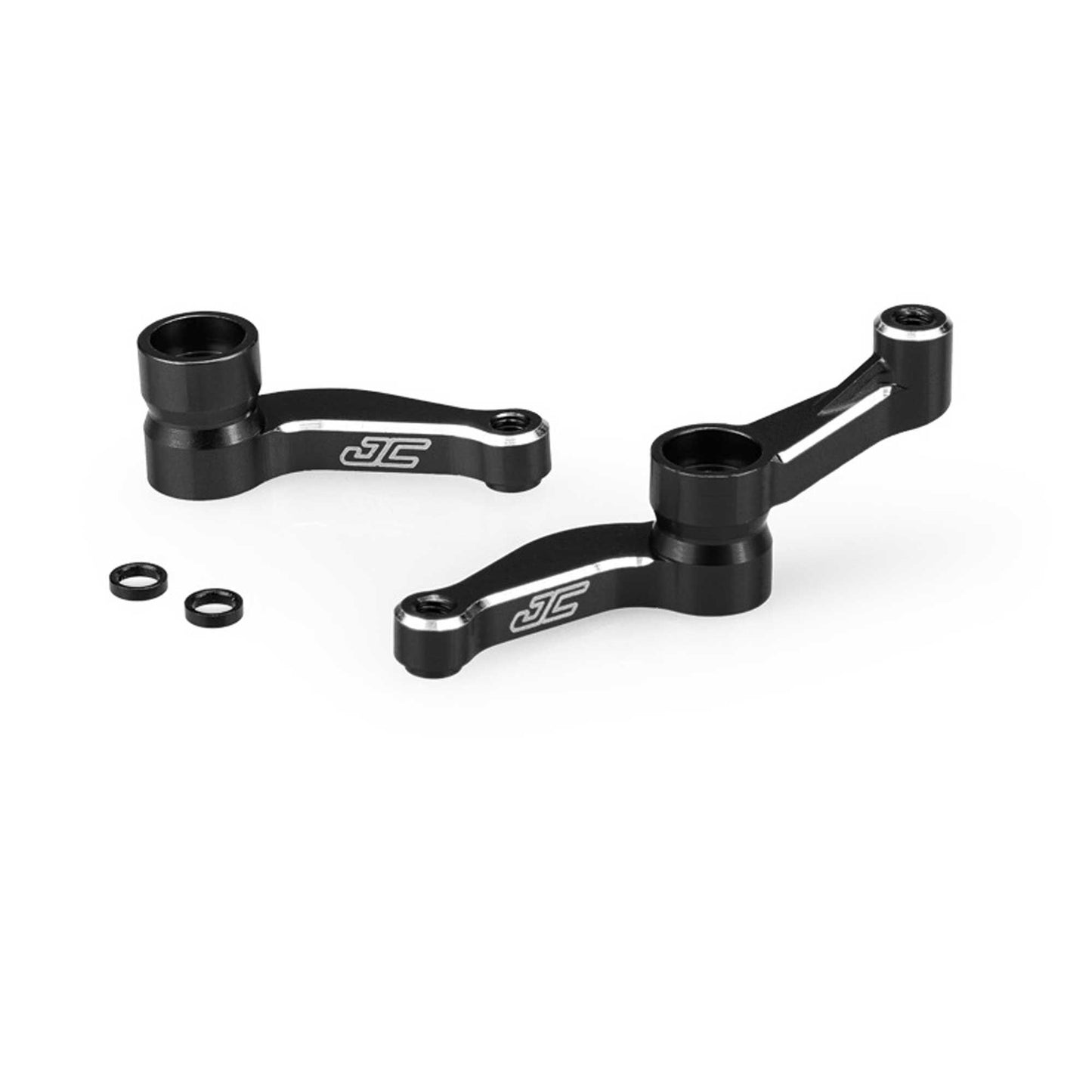 Aluminum Steering Bellcranks Black for DR10 SR10 RB10 (JCO23542)