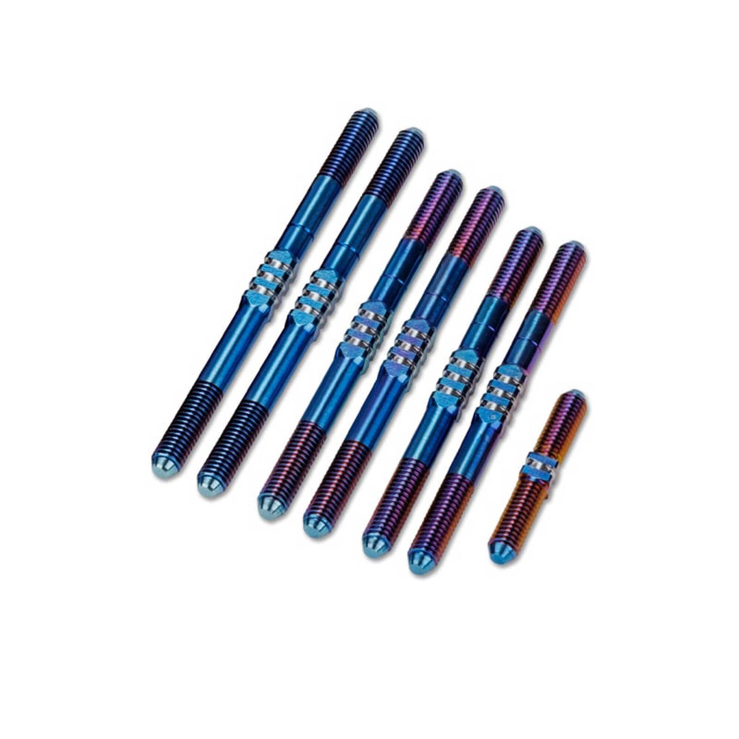 Schumacher Cat L1R Fin Turnbuckle Kit Burnt Blue (JCO2970-1)