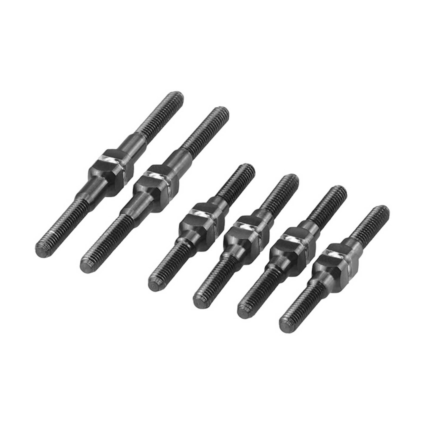 JConcepts Fin Titanium Turnbuckle Set for Mini-T 2.0 and Mini-B (JCO2975)