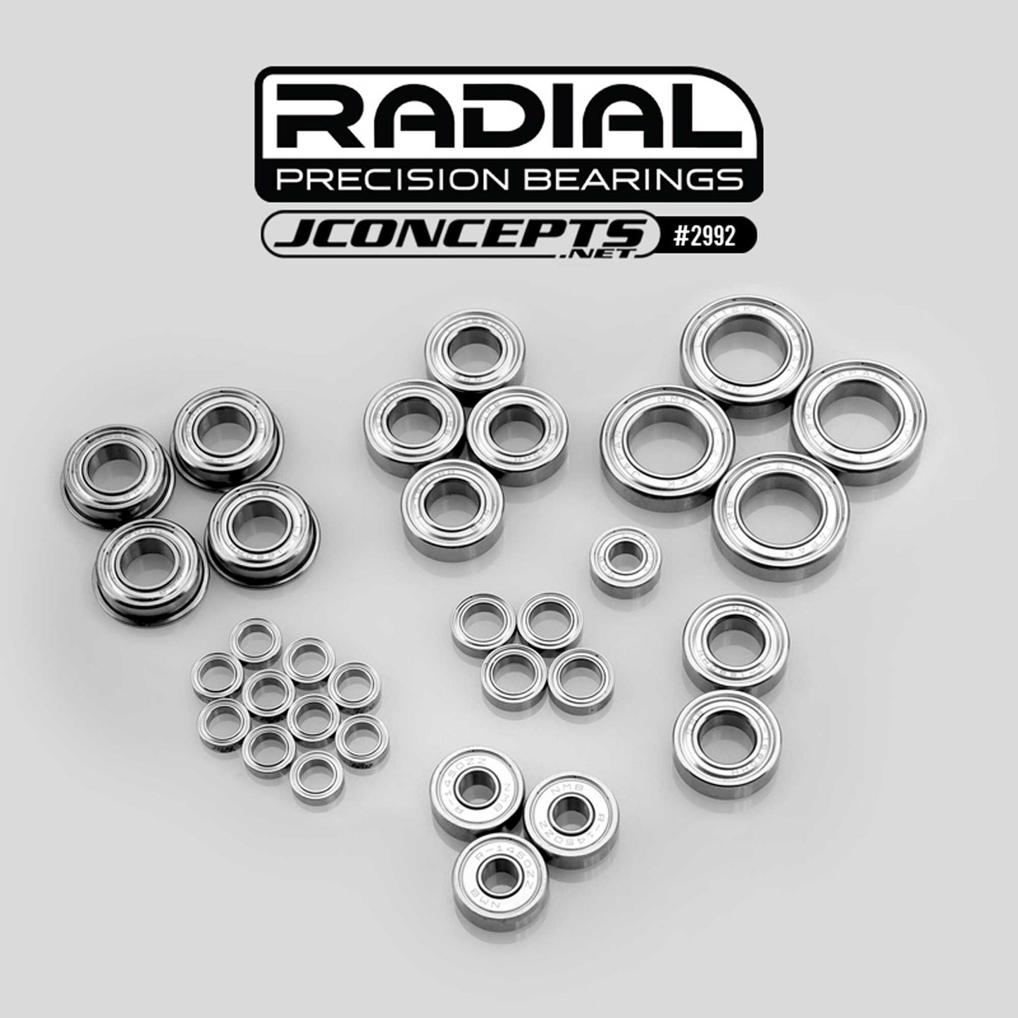Radial Nmb Bearing Set for Tekno NB48 2.1 (JCO2992)