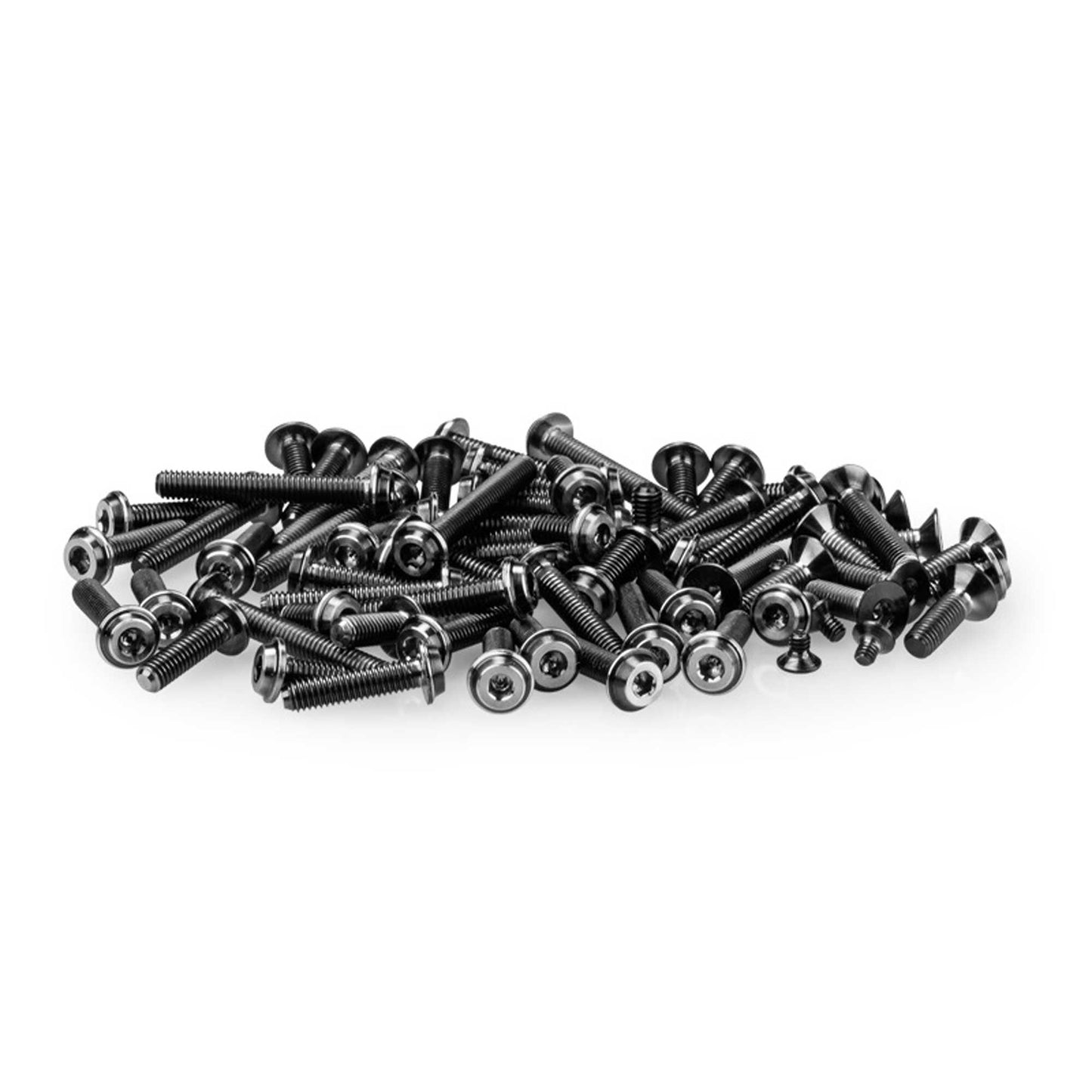 B6.4 Titanium Top Hat Screw Set Upper Black (JCO29952)