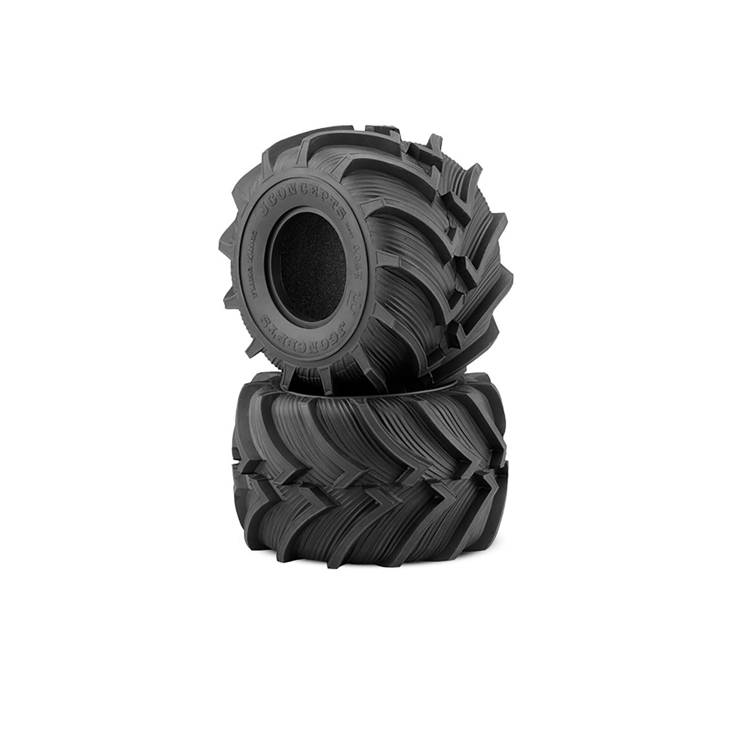 1/8 Fling Kings Monster Truck Tires with Inserts Gold Compound (2) (JCO308405)