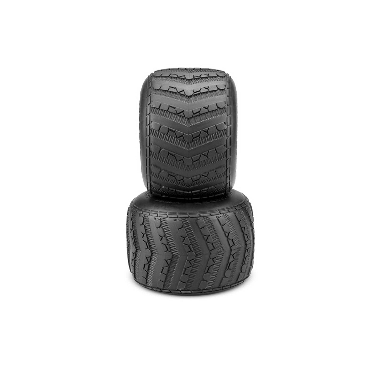 1/10 Launch Monster Truck Tires with Inserts Blue Compound (2) (JCO315801)