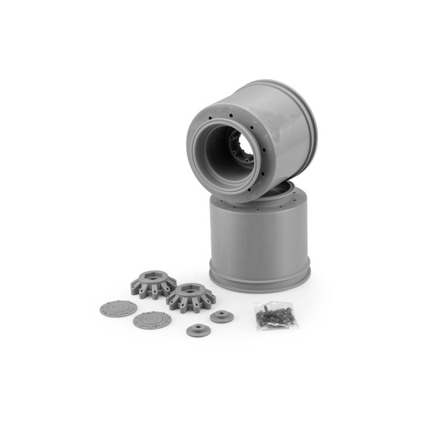 Aggressor 2.6 x 3.8 Monster Truck Wheel Silver (JCO3414S)