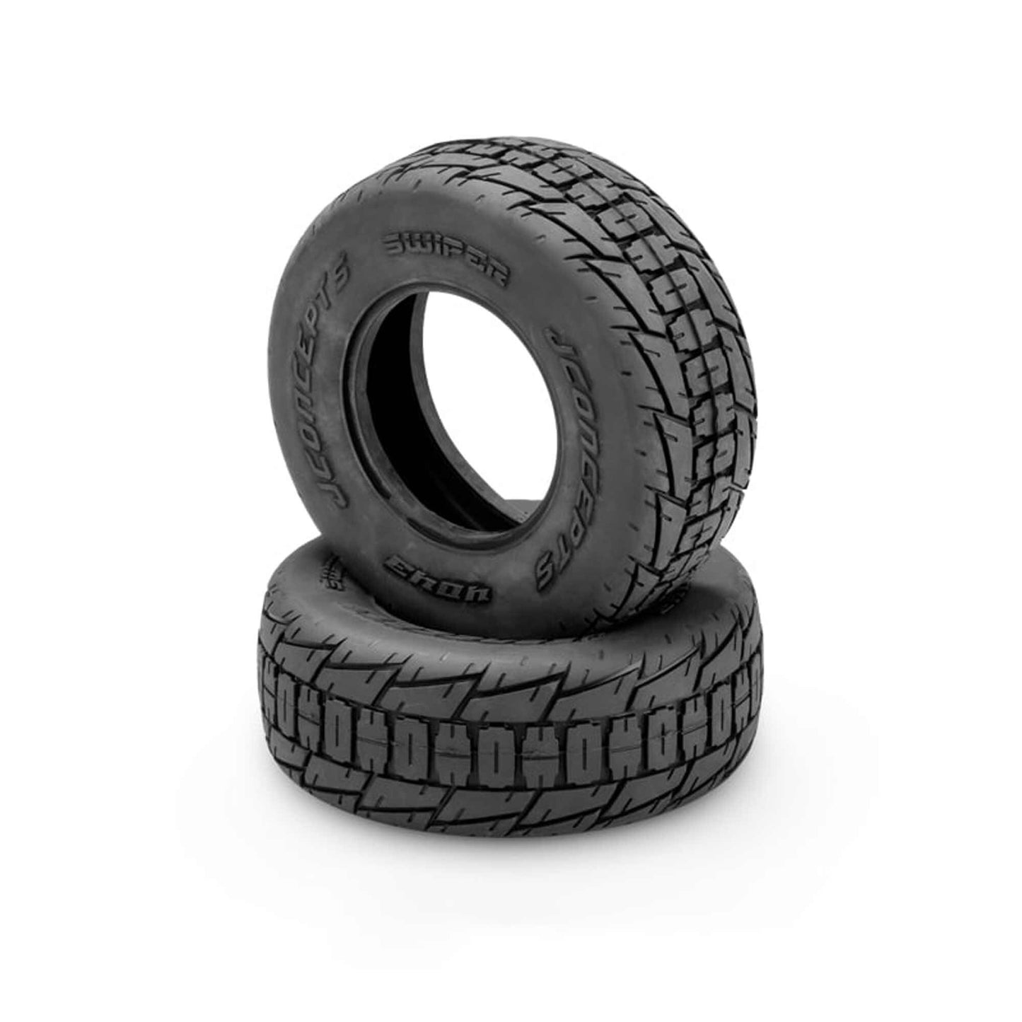 Swiper 1/8th Dirt Oval Tire Blue Compound (2) (JCO4043-01)