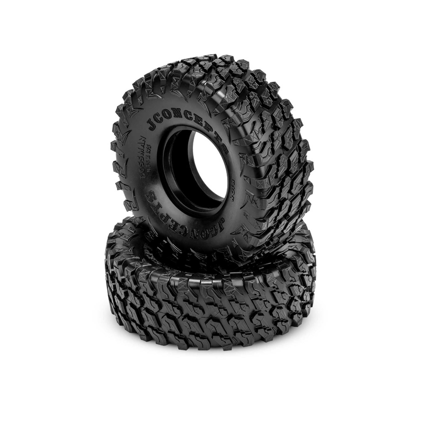 1/10 Bossman 1.9" Tires and Inserts Green Compound (2) (JCO4104-02)
