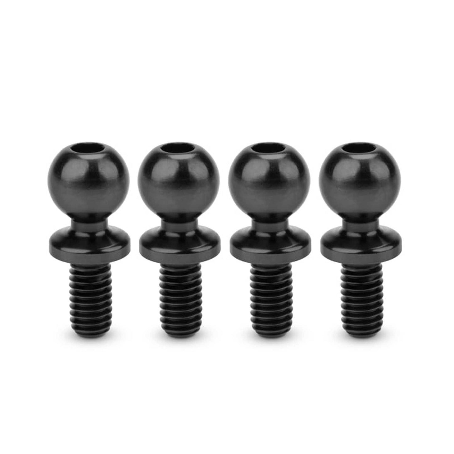 Revolted Titanium Ball-Studs 5.5 x 6mm Stealth Black (4) (JCO5132-2)