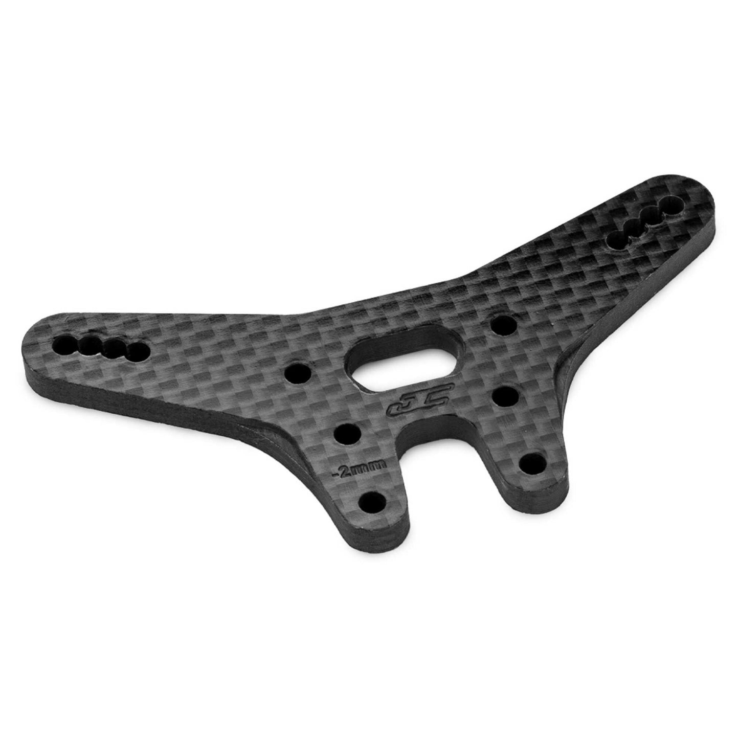 Carbon Fiber -2mm Rear Shock Tower for 1/10 Team Associated RC10B7 (JCO5215-1)