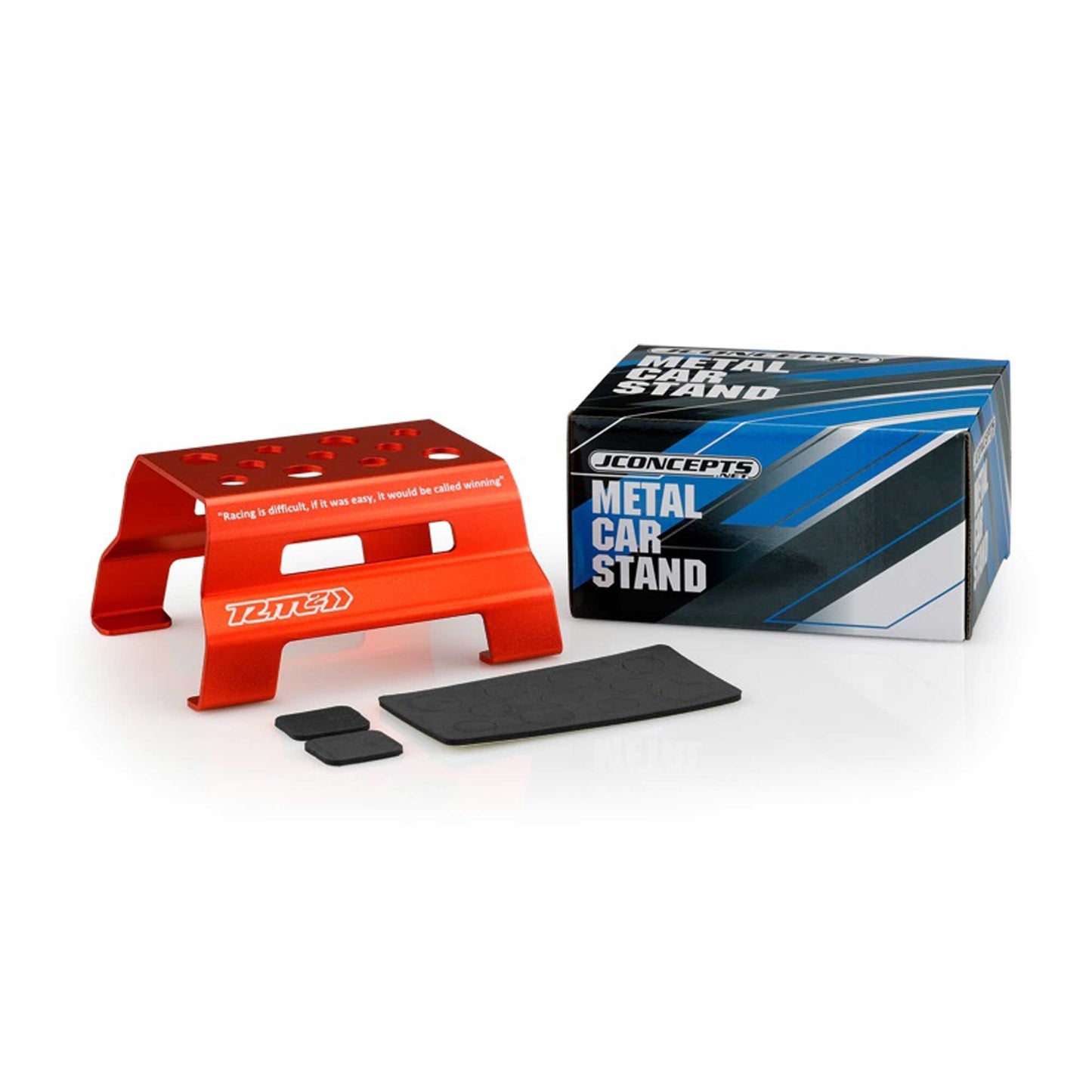 RM2 Metal Car Stand for RC Vehicles - Red (JCO8132)