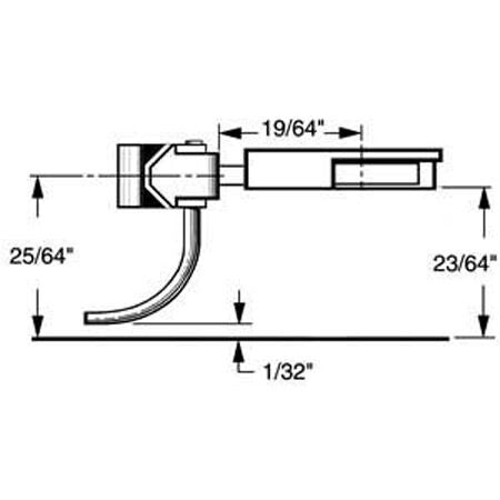 HO Multi-Purpose Coupler 9/32" Center (2pr) (KAD28)