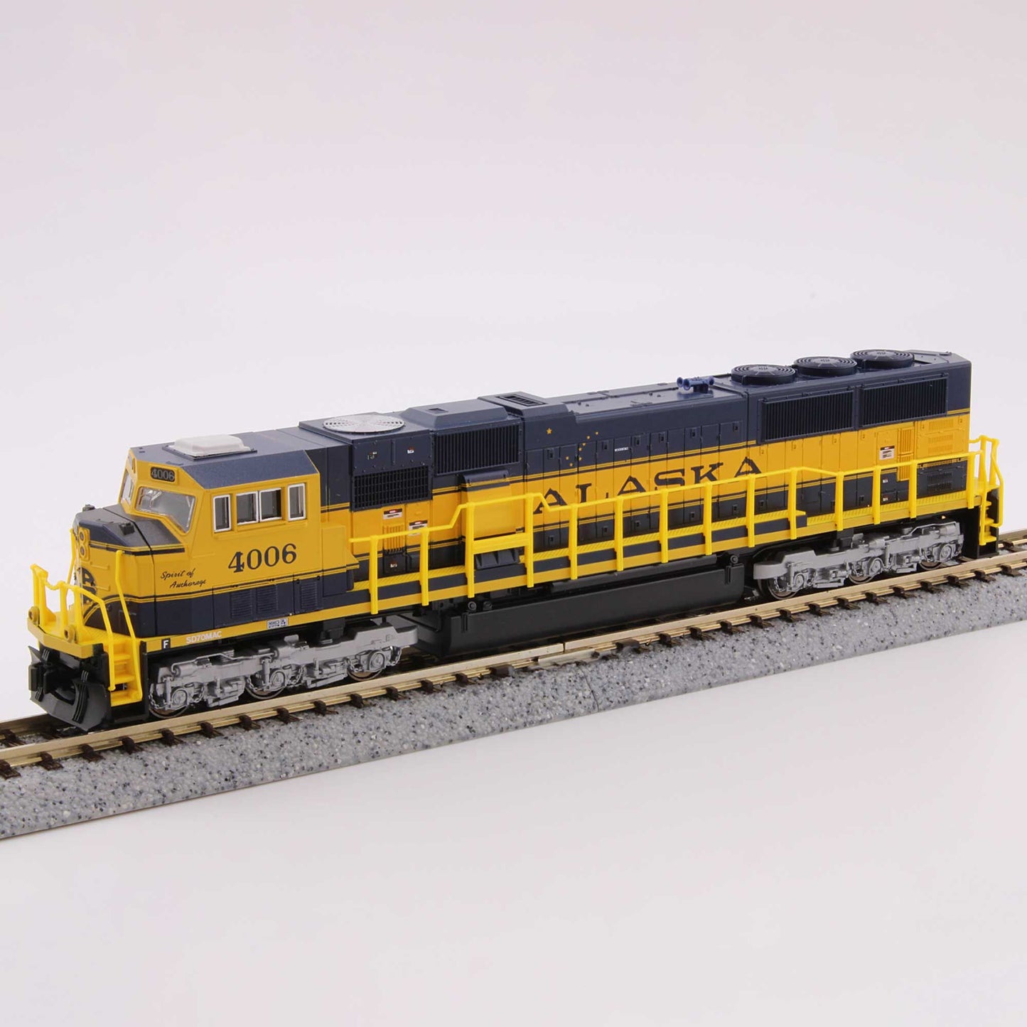 N Scale SD70MAC Alaska Railroad #4003 Spirit of Moose Pass (KAT176-6410)