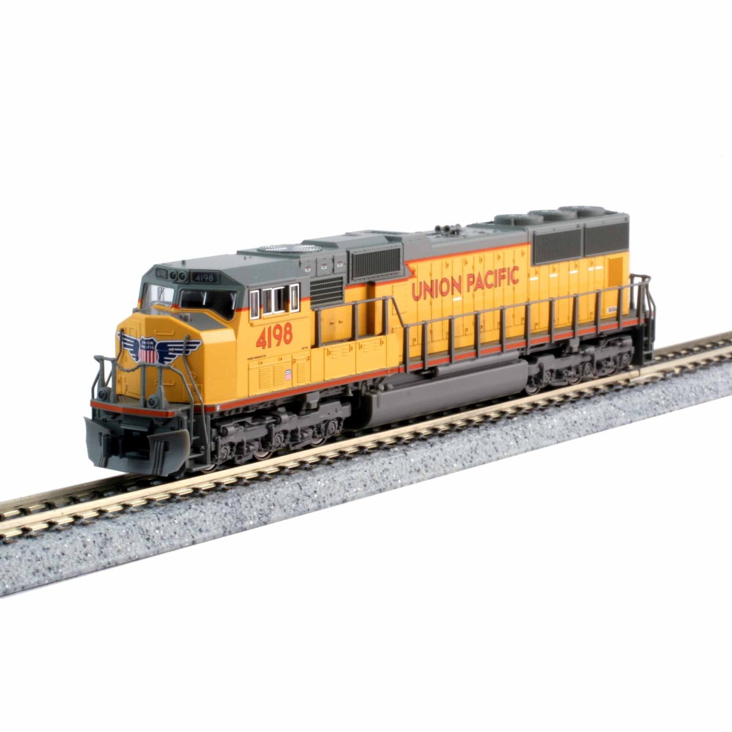 N SD70M Locomotive Flat Radiator Union Pacific #4364 with DCC (KAT1767615DCC)