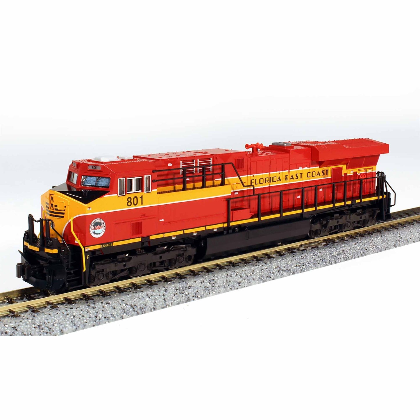 N GE ES44DC Locomotive Florida East Coast #801 (KAT1768946)