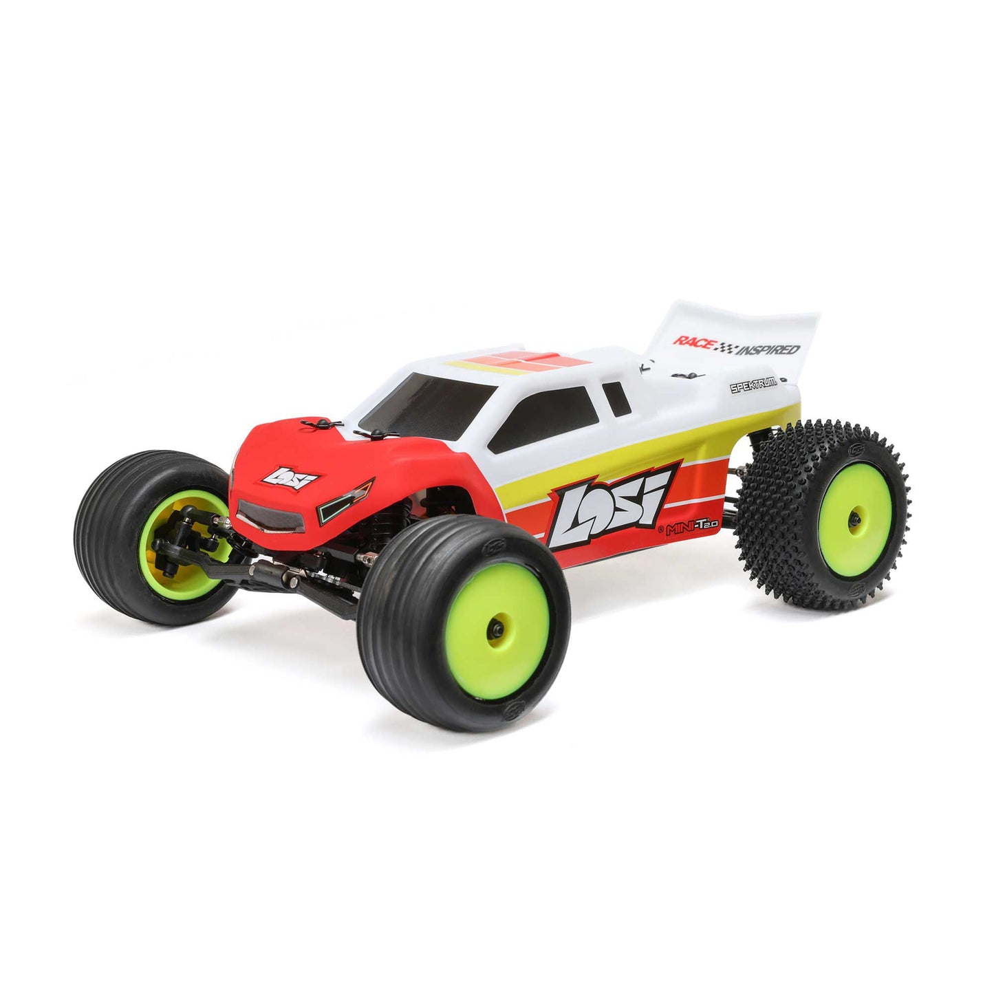 1/18 Mini-T 2.0 Brushless Ready to Run with Battery and Charger (Red) (LOS-1056T1)
