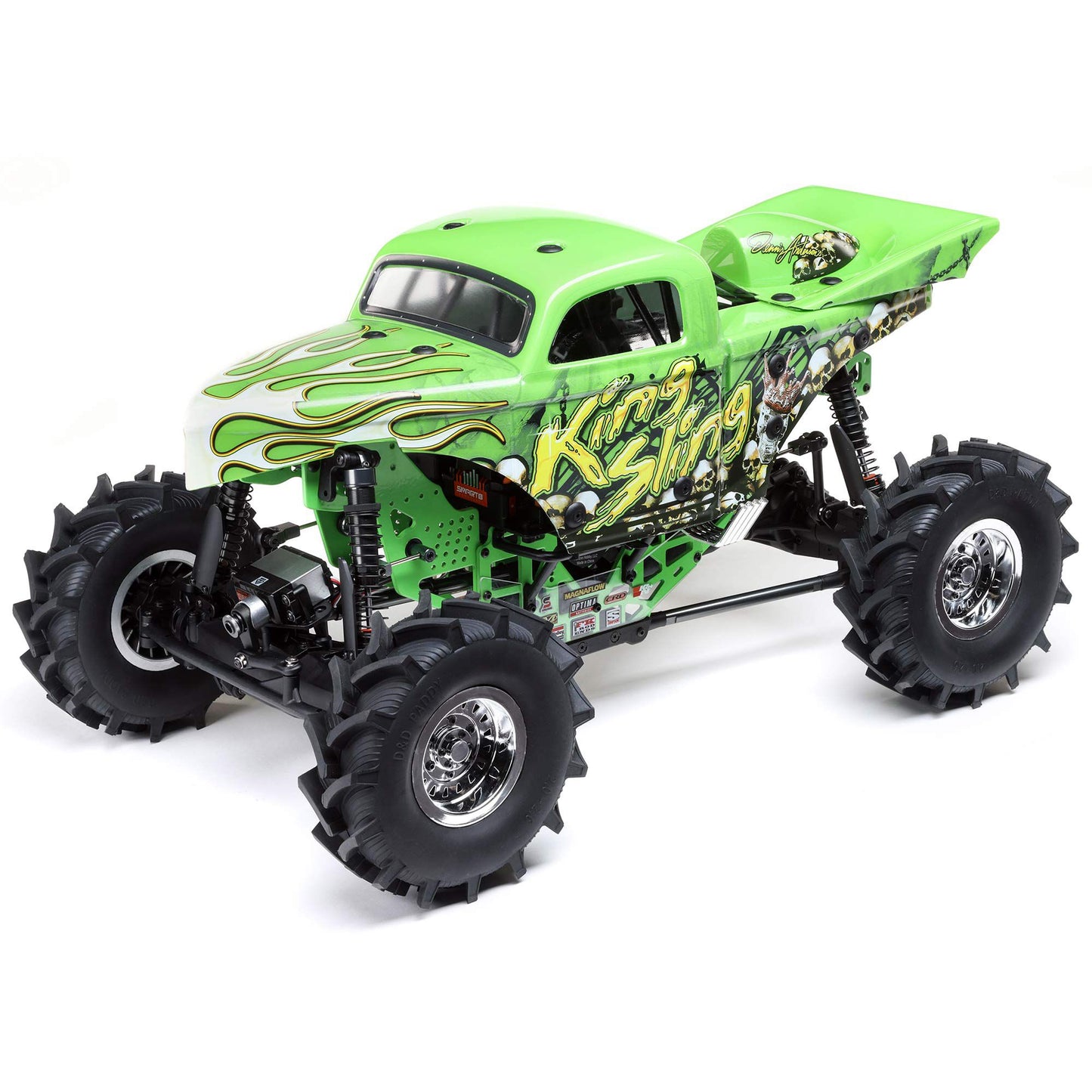 1/10 LMT Mega Truck Ready to Run (King Sling) (LOS04024T1)