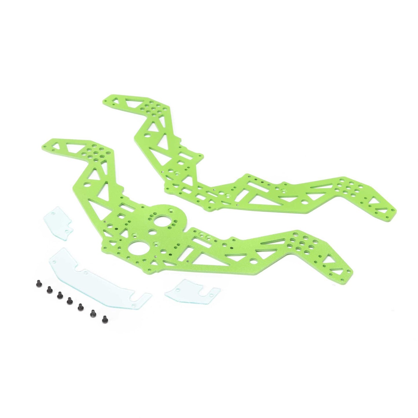 Chassis Plate Set Green for Mini LMT (LOS211052)