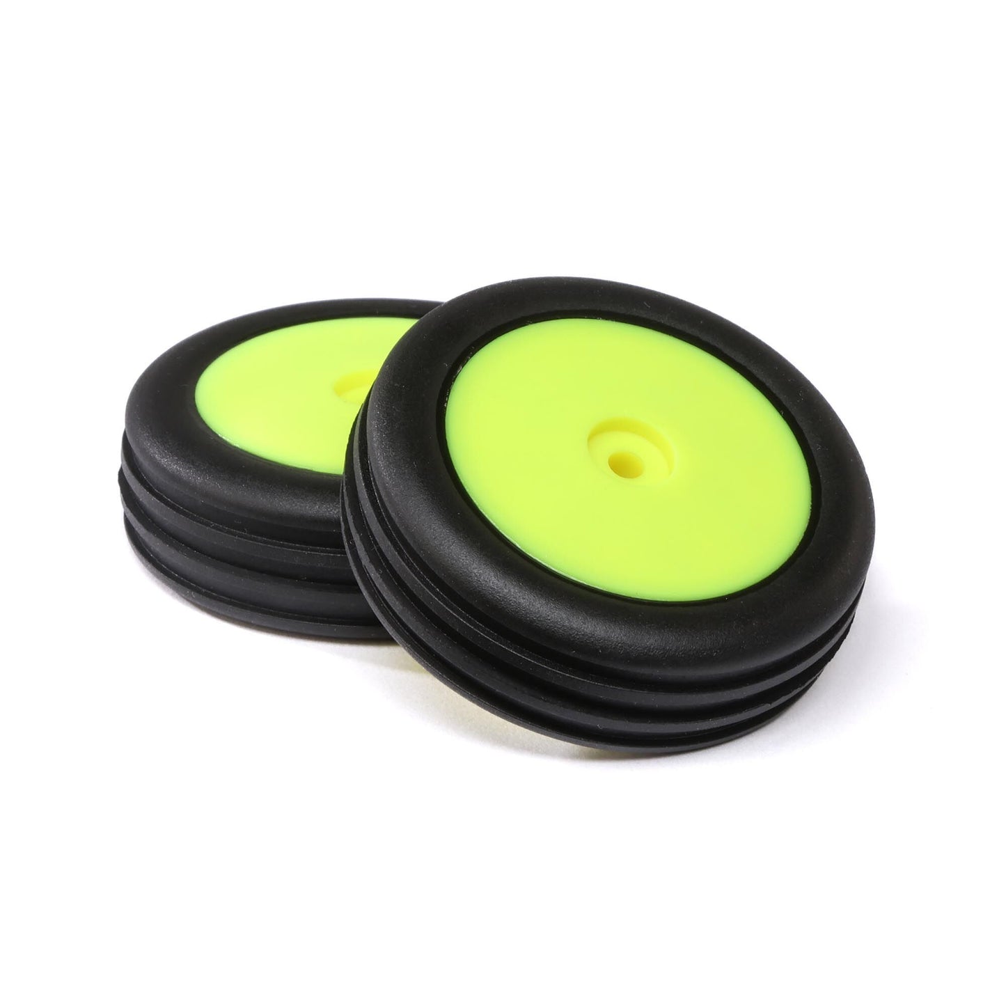 Wide Body Rib Front Mounted Tires Yellow for Mini B (LOS41048)