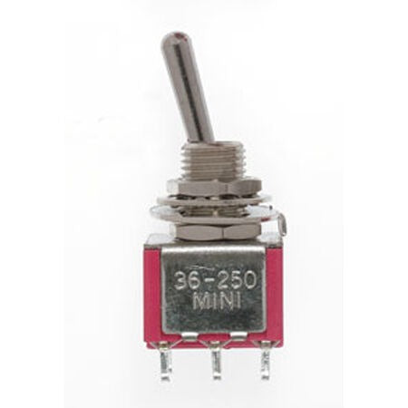 Dpdt Mini T/Switch 5Amp 120V (4) (MNT3625004)