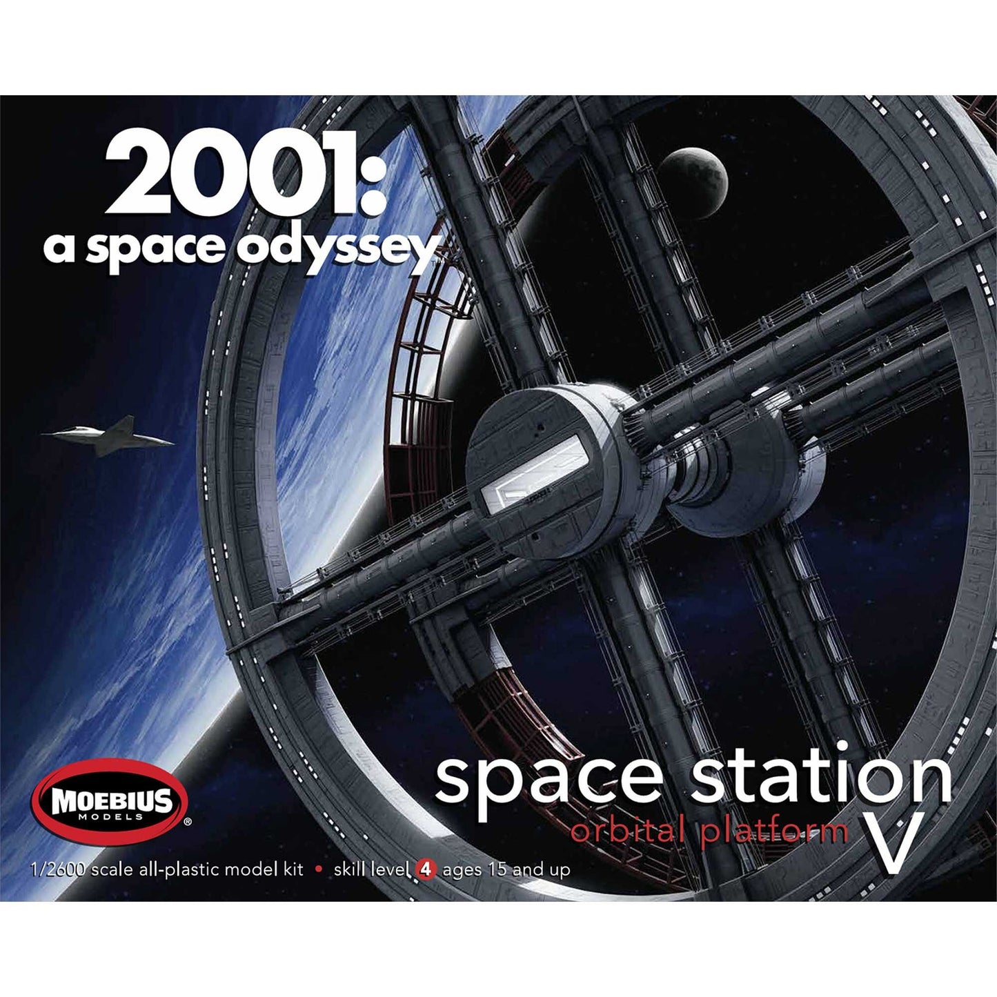 2001: A Space Odyssey Space Station V Model (MOE2001-6)