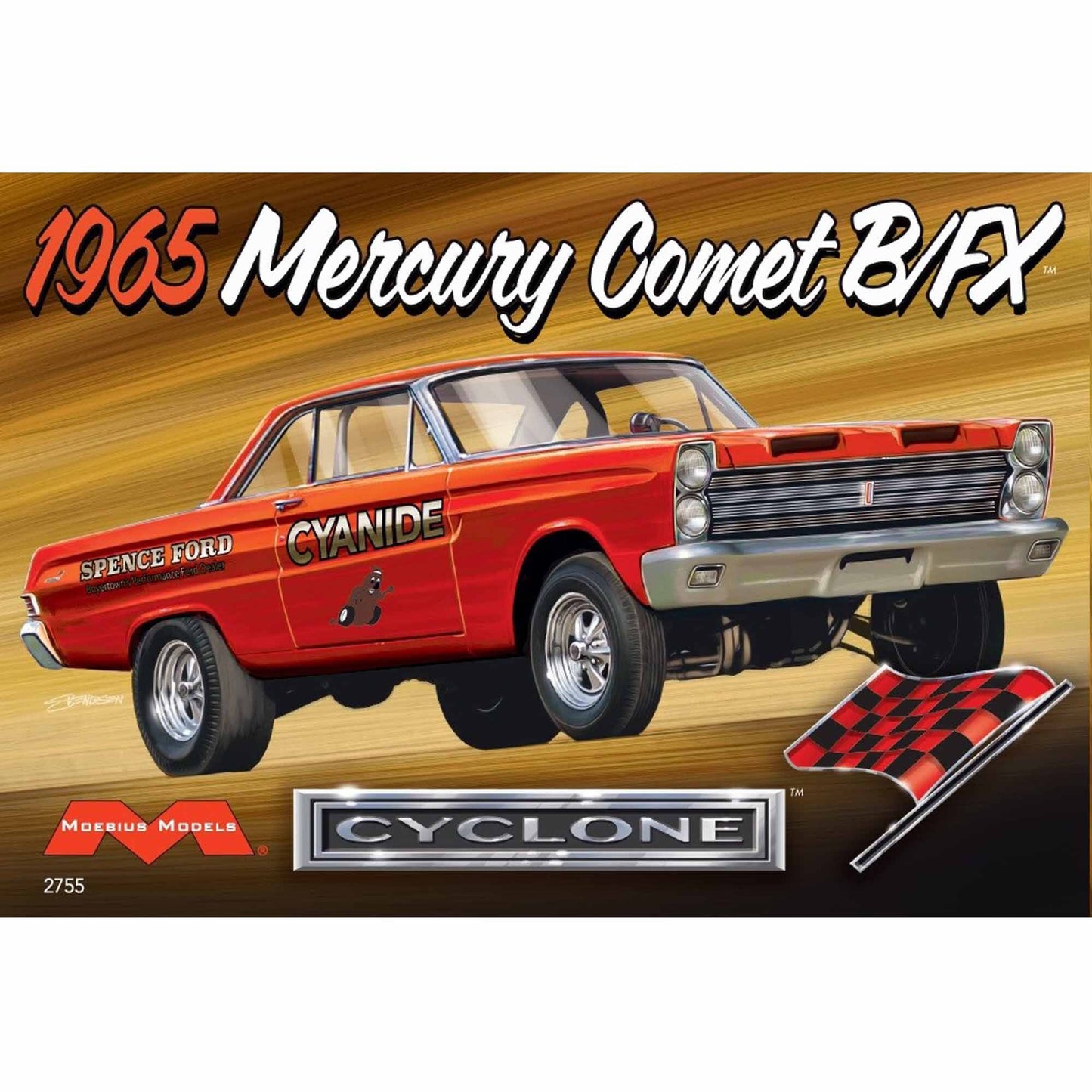 1965 Mercury Comet B/FX Cyclone 1/25th Scale