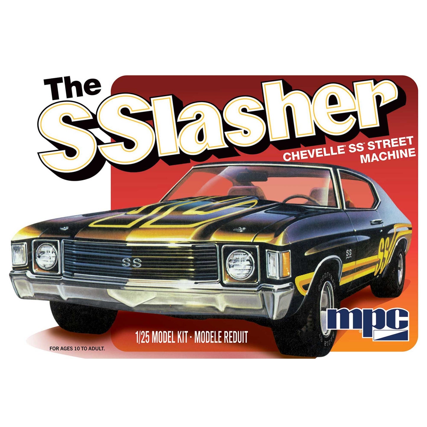 1972 Chevelle SS 454 Plastic Model Kit (MPC1014)