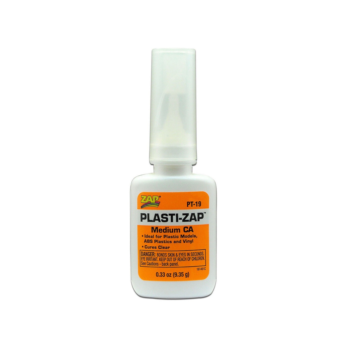 Plasti-Zap Medium CA Glue 1/3 oz (PAAPT19)