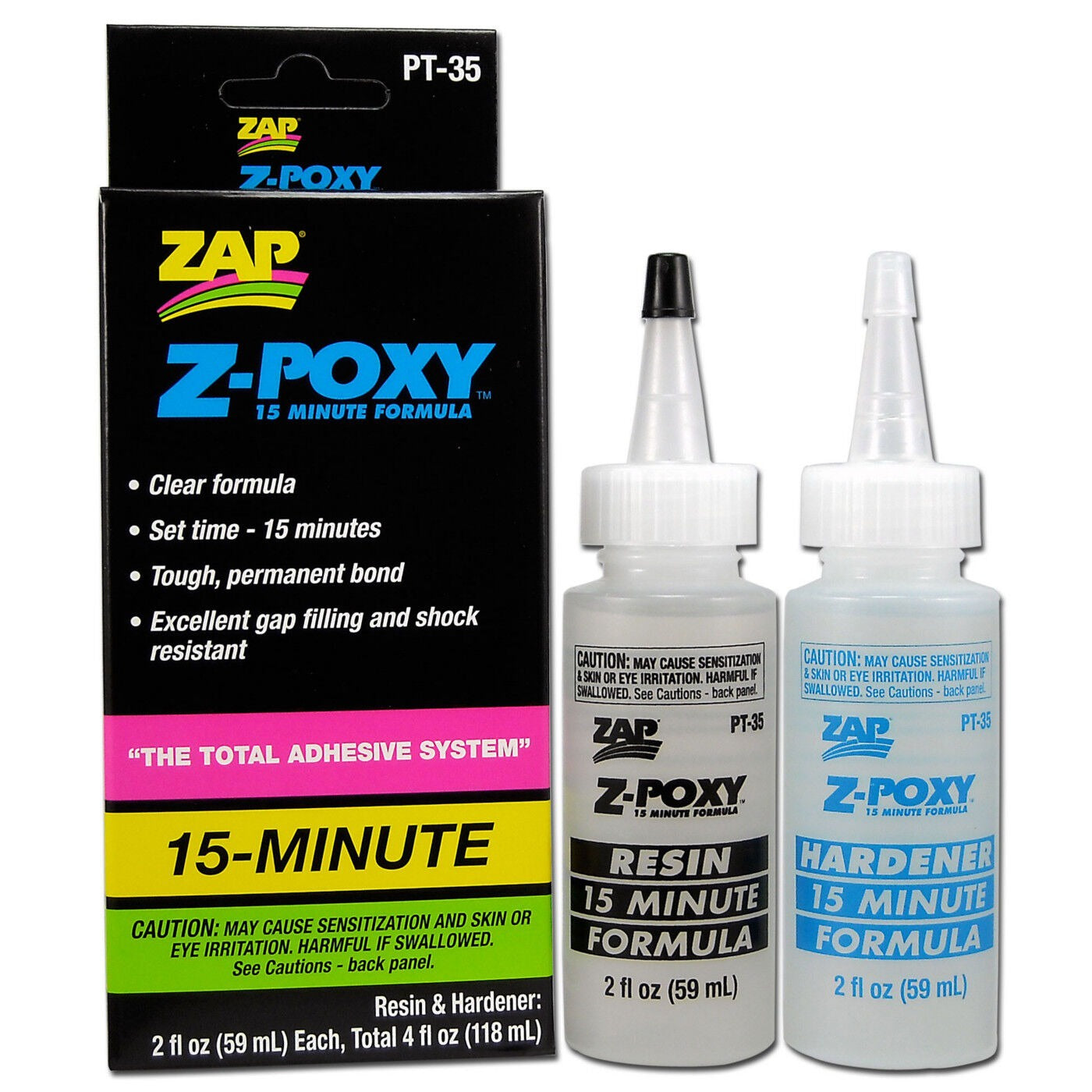 Z-Poxy 15 Minute Epoxy 4 oz (PAAPT35)