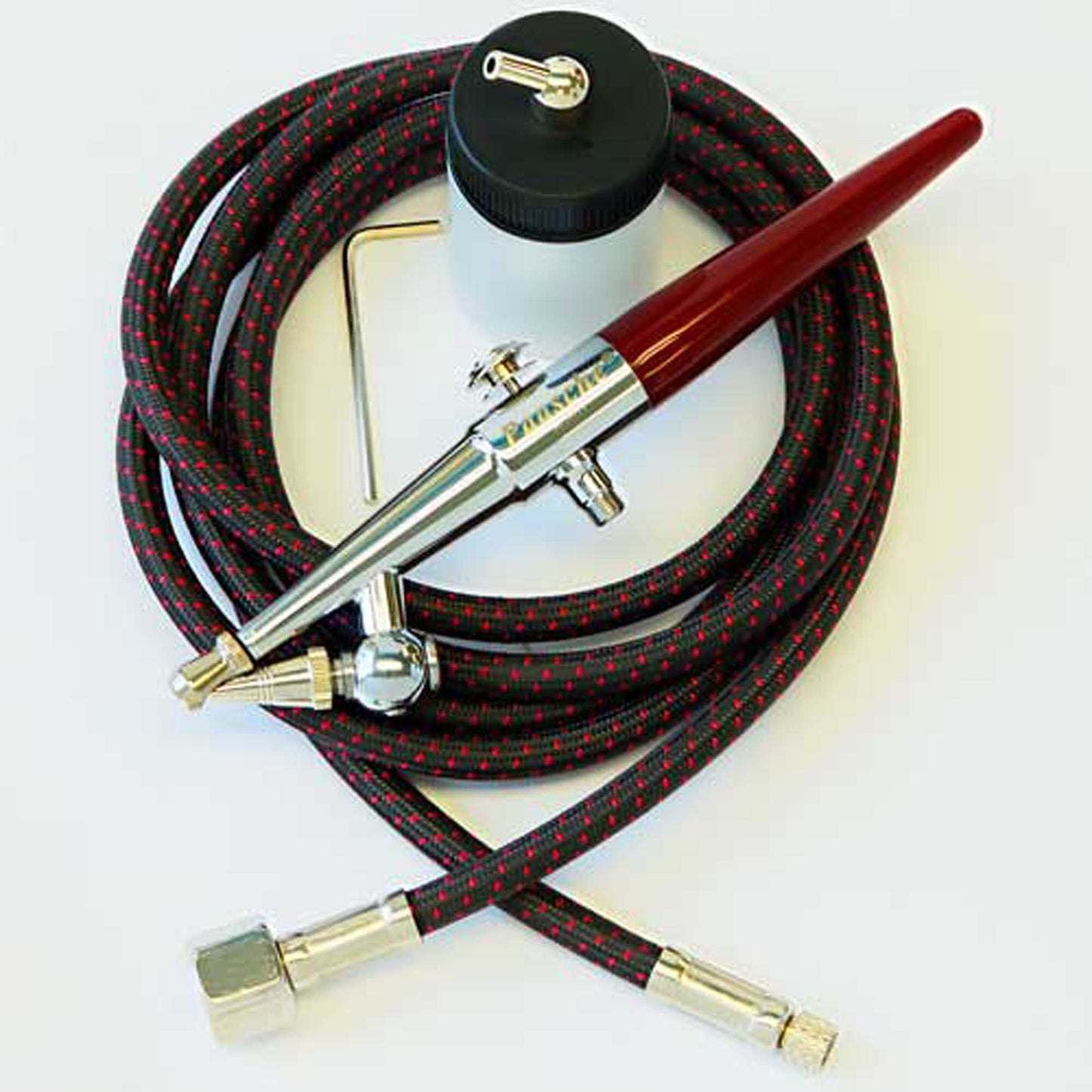 Model H Airbrush with 4 Accessory Components (PASHCARD)