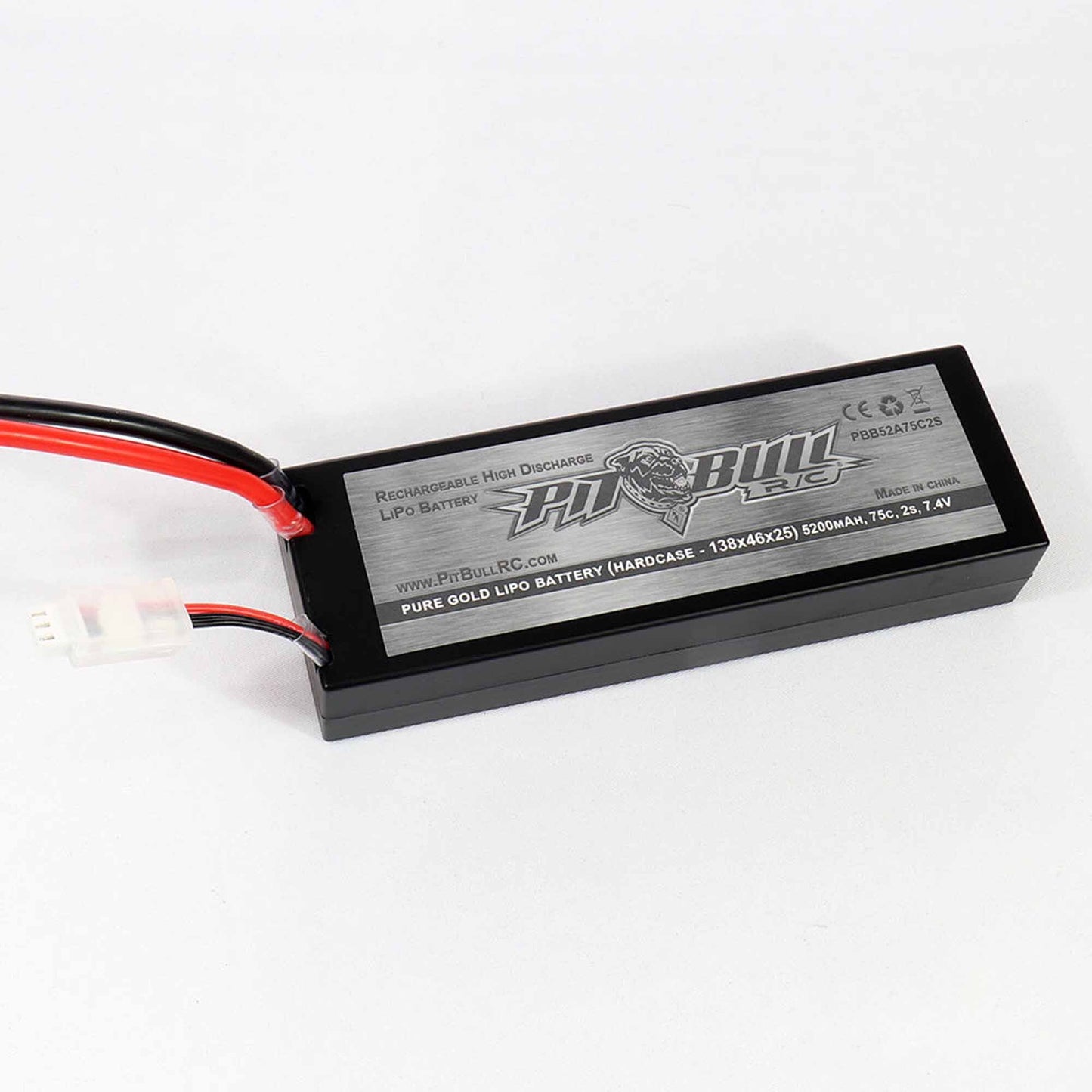 Pure Gold 7.4V 5200mAh 2S 75C Lipo Battery (PBTPBB52A75C2S)
