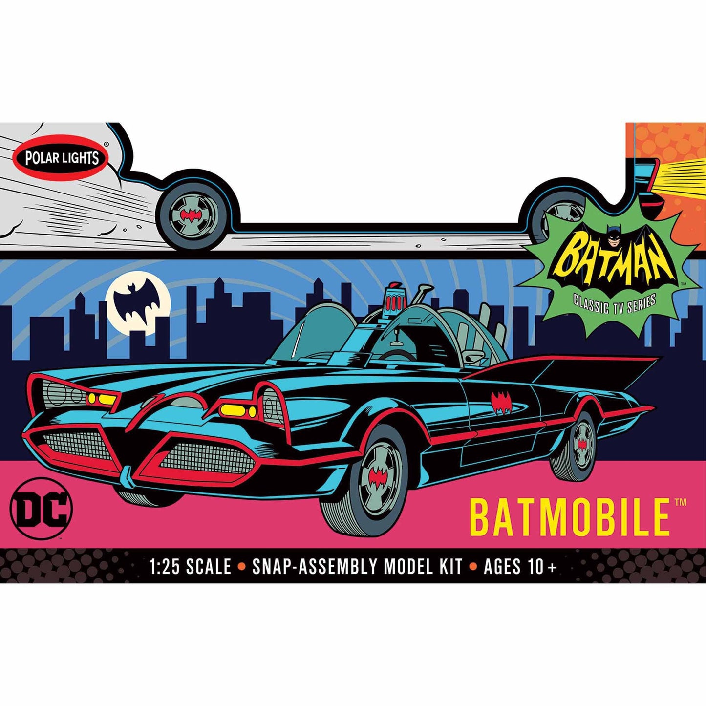 TV Batmobile Snap Model Kit (PLL1007)