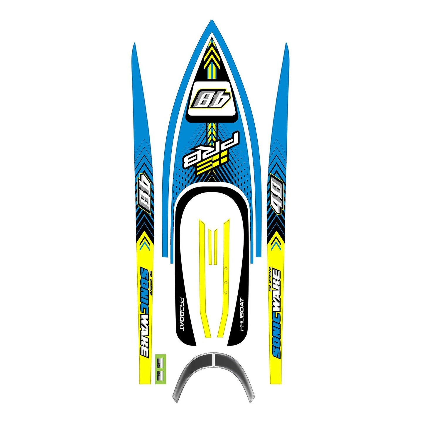 Decal Set for Pro Boat Super Sonicwake 48" (PRB-1656)