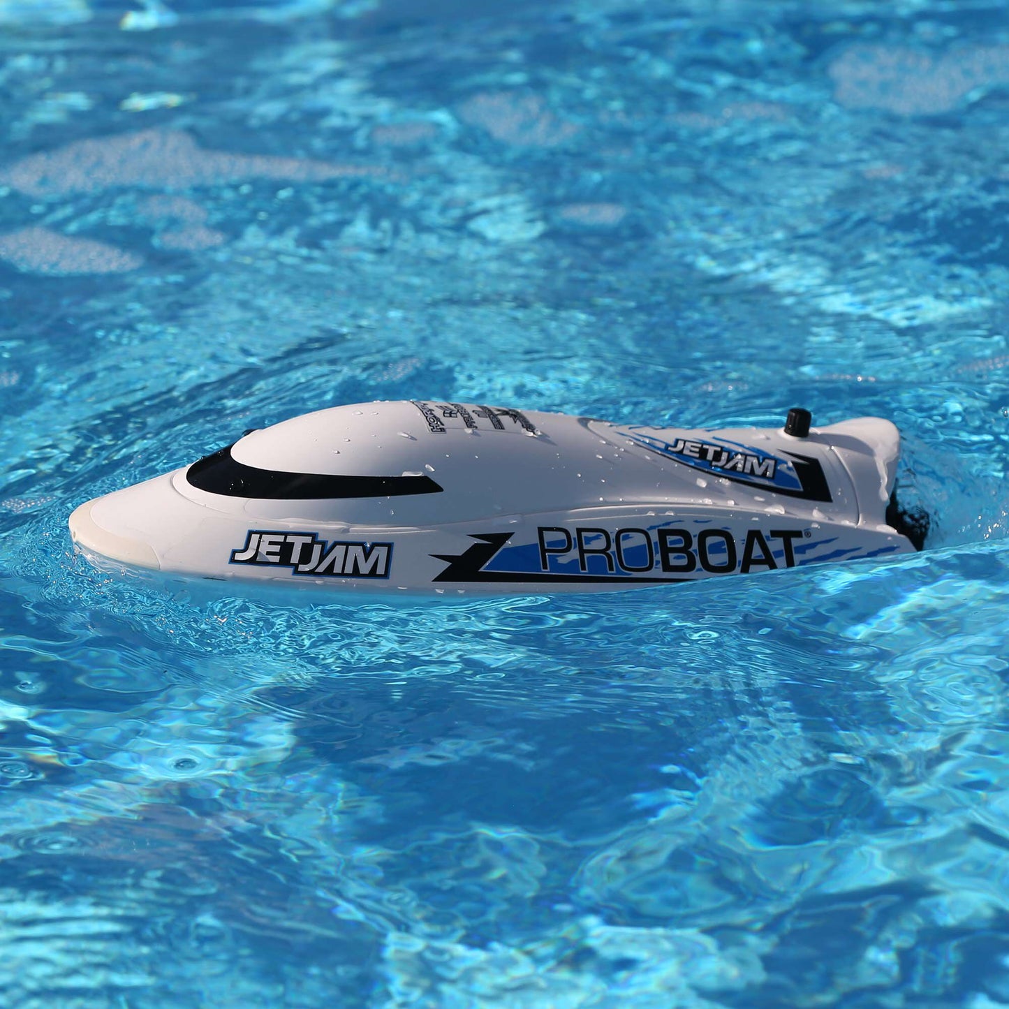 12" Jet Jam Pool Racer Ready to Run with Battery and Charger (White) (PRB08031V2T2)_13