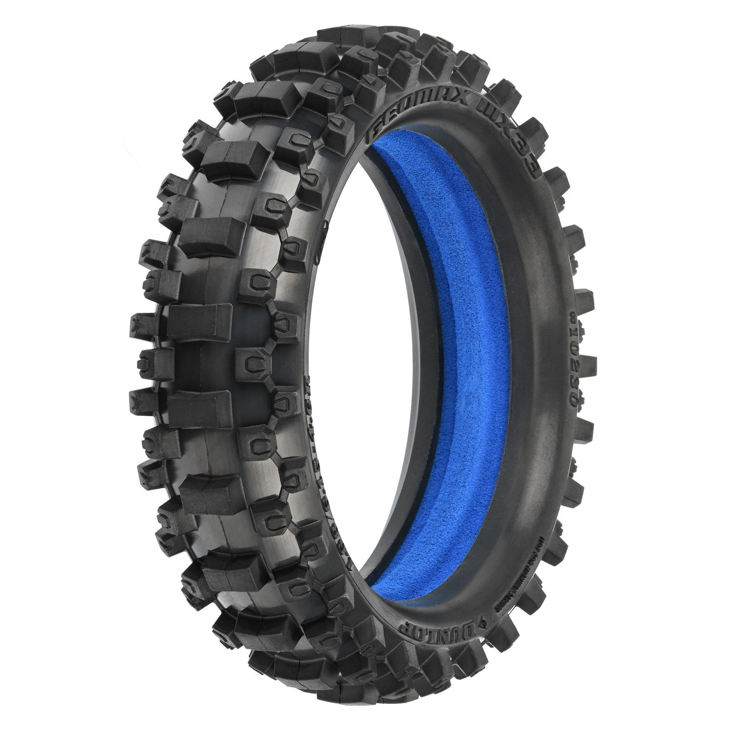 Dunlop Geomax MX33 V2 Bead M2 Compound Rear Tire for 1/4 Promoto-MX (PRO1023001)_1