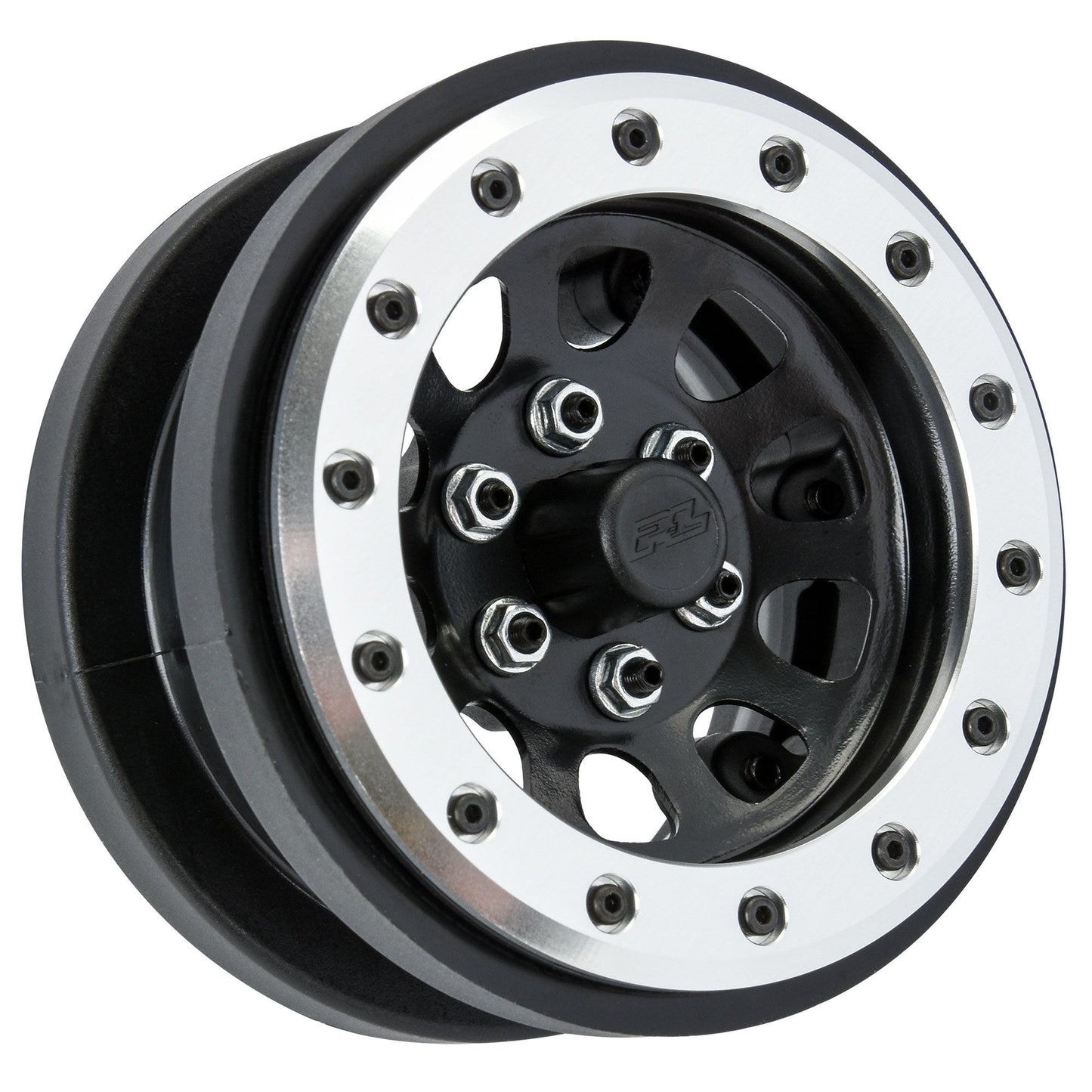 1/6 Steelies Stamped Steel 2.9" Dual Offset Wheels for SCX6 (PRO283801)