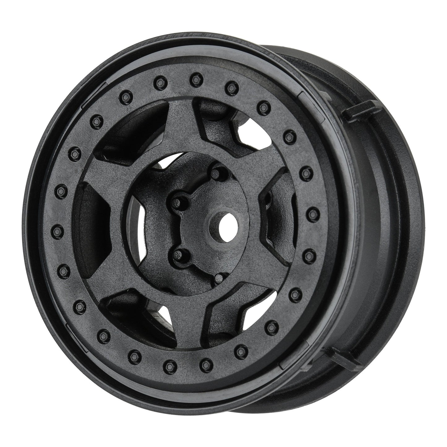 Holcomb F/R 1.55 inch Crawler Bead-Loc Wheels (2) Black (PRO284200)
