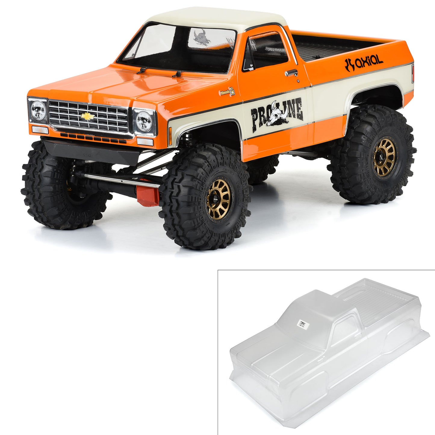 1978 Chevy K-10 Clear Body for Axial SCX6 (PRO359800)_1