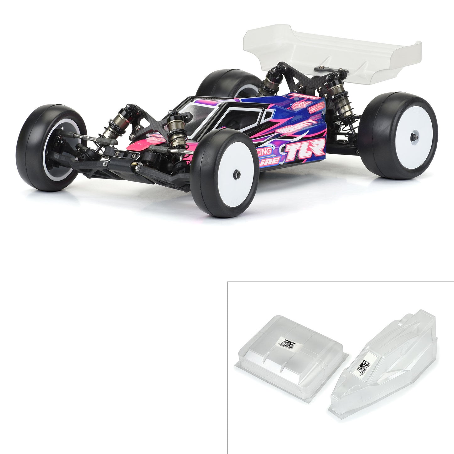 Sector Light Weight Clear Body for 22 5.0 (PRO362625)_1