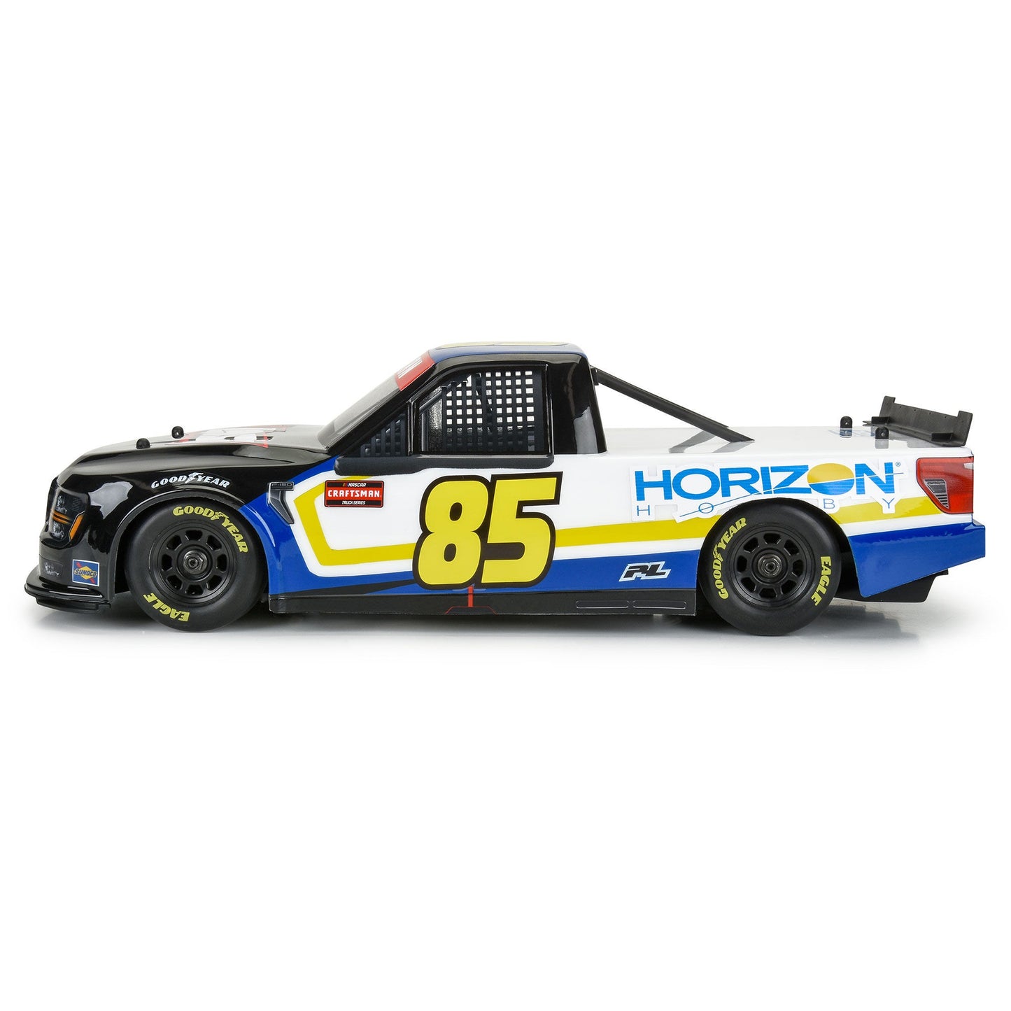 Pre-Cut 2024 Ford F-150 NASCAR Truck Series Clear Body for Losi NASCAR Racecar (PRO365400)