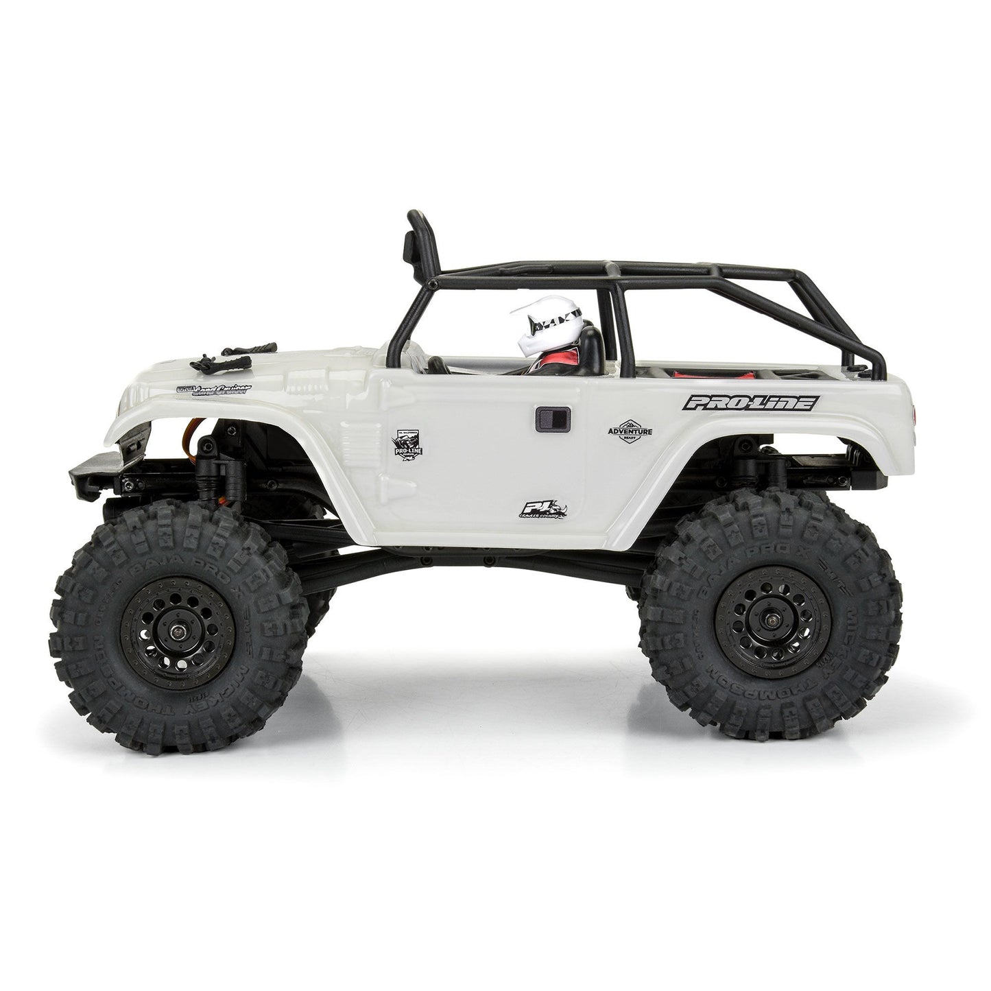 1979 Toyota Land Cruiser FJ40 Clear Body with Trail Cage for SCX24 (PRO366300)