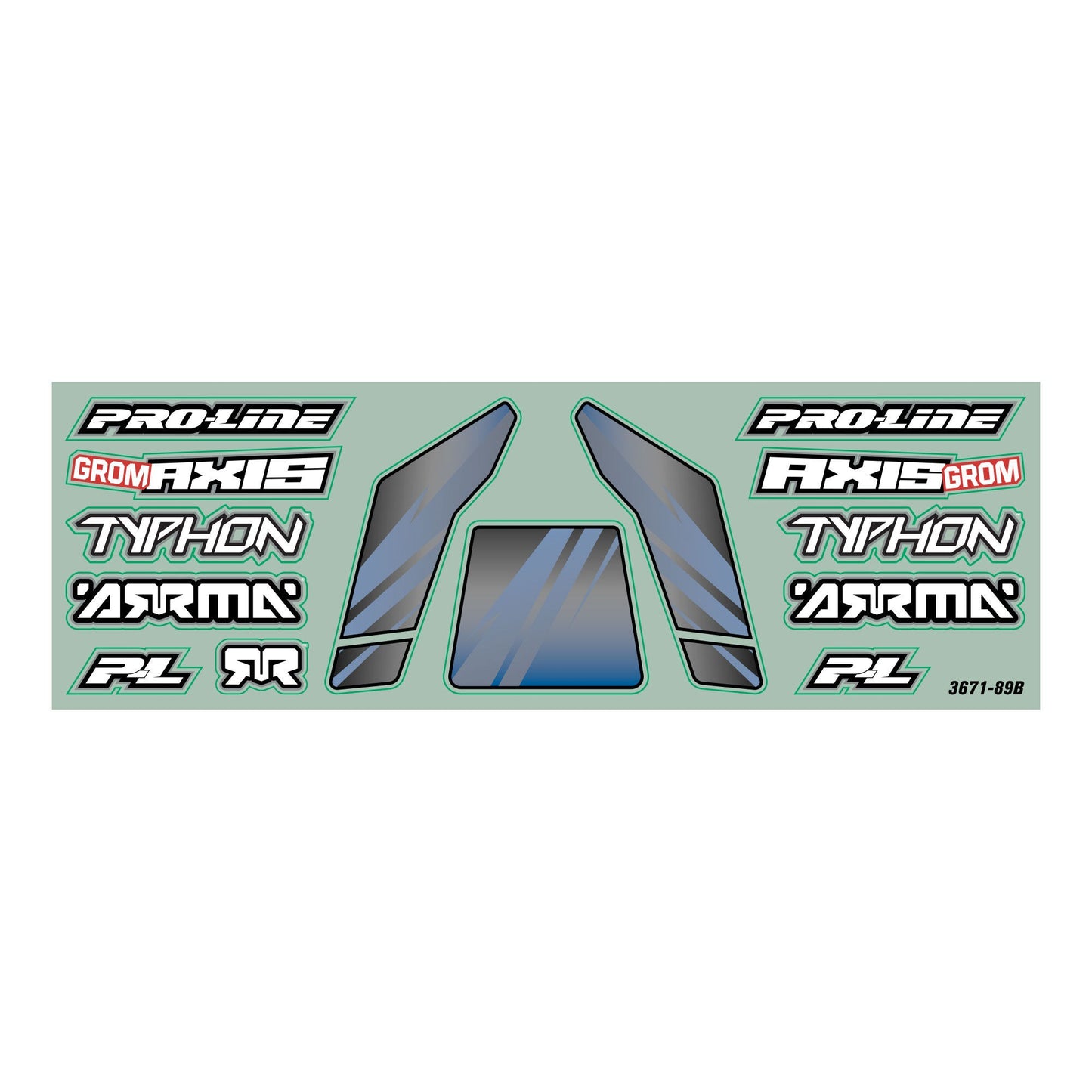 Limited Edition 1/14 Pre-Cut/Pre-Painted Axis Splat (Green/White) Body: Typhon GROM