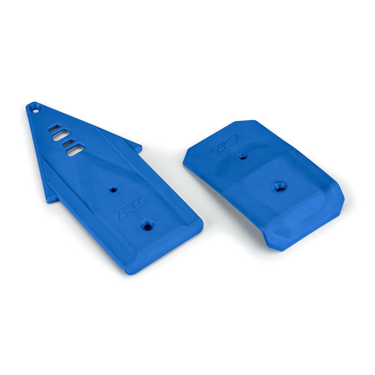 Bash Armor Front/Rear Skid Plates Blue for Arrma 3S Vehicles (PRO639506)_1