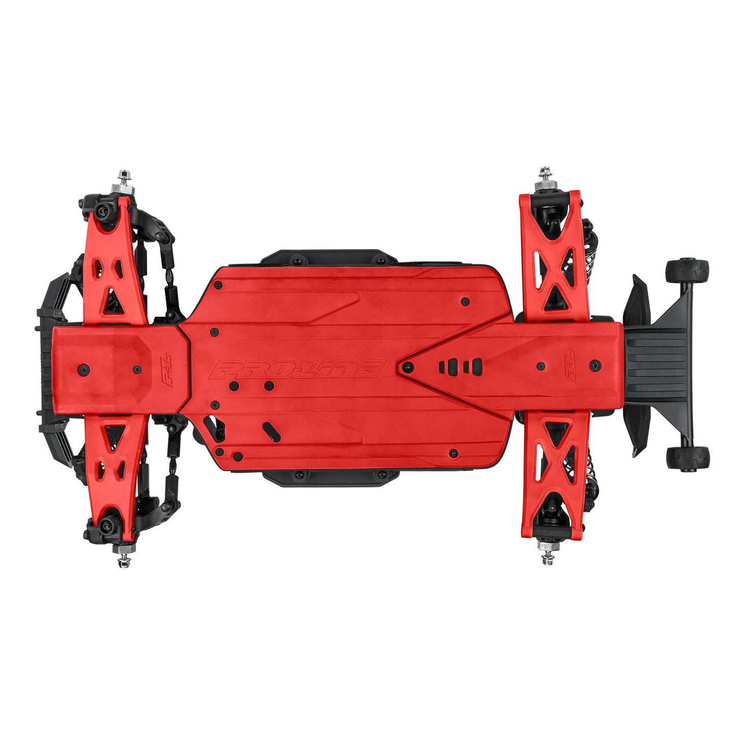 Bash Armor Chassis Protector Red for Short Wheelbase Arrma 3S Vehicles (PRO639607)_4