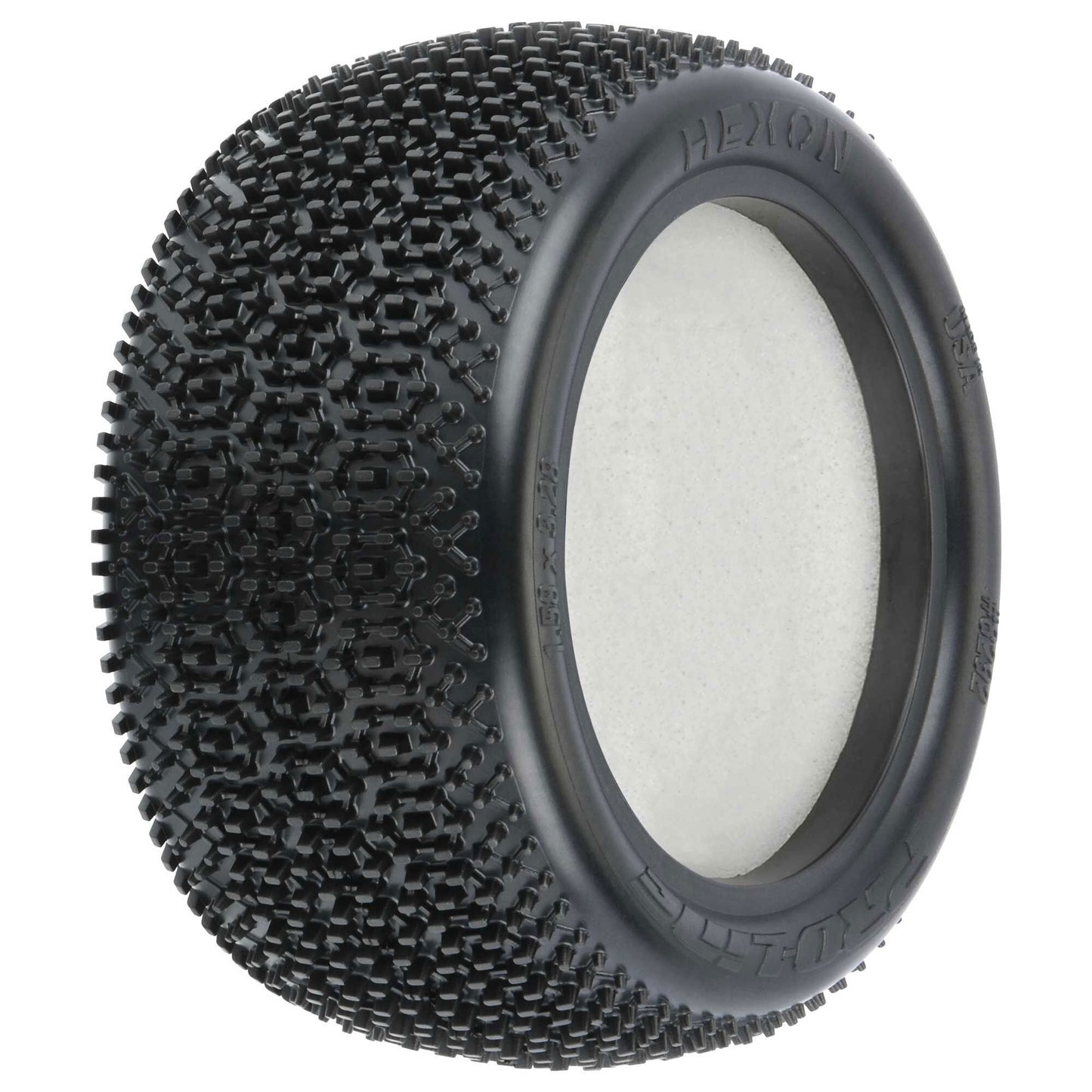 2.2" Hexon CR3 Compound Rear Tires for 1/10 Carpet Buggy (PRO8292303)_1