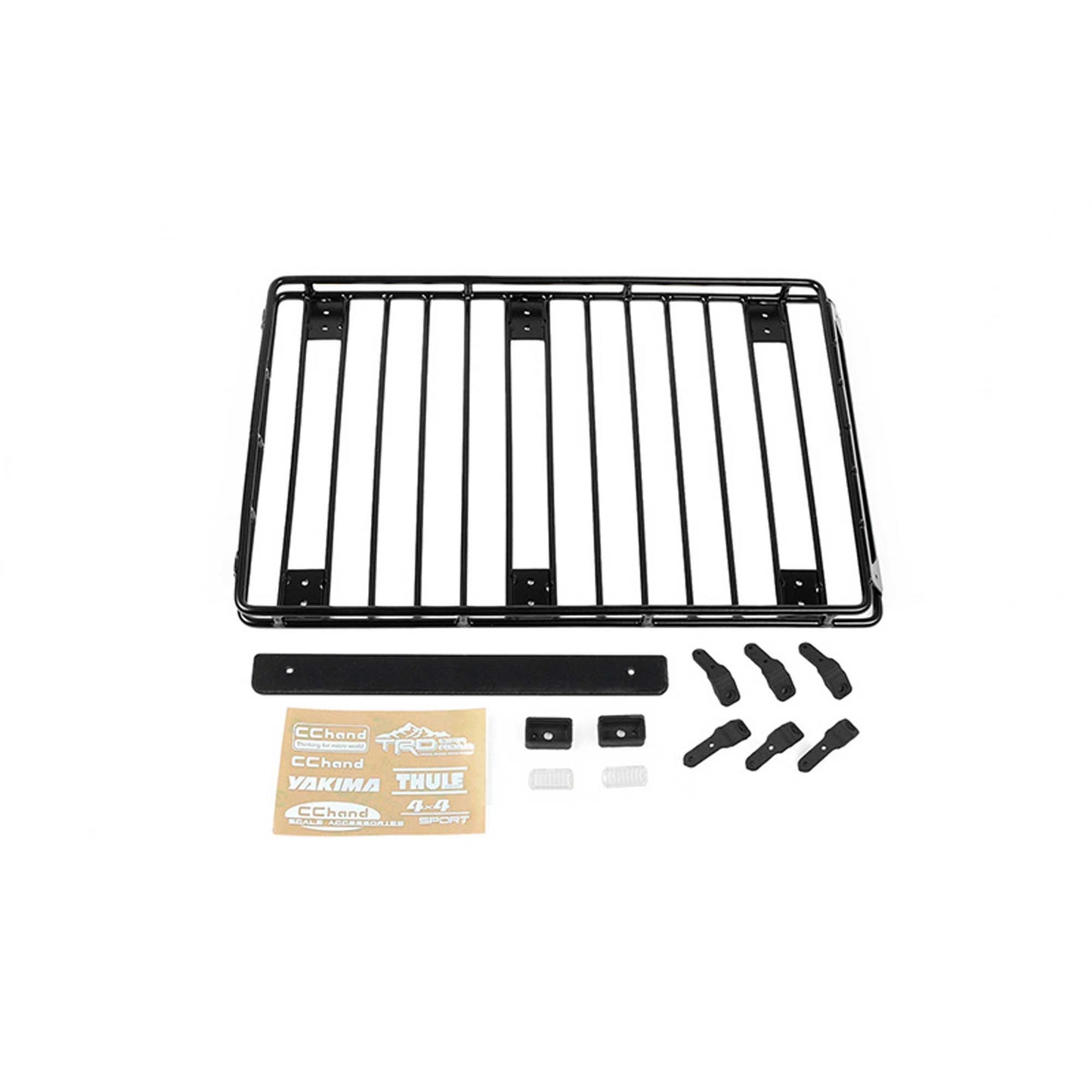 Steel Tube Roof Rack with Lights for 1/10 SCX10 III JLU (RC4VVVC1143)
