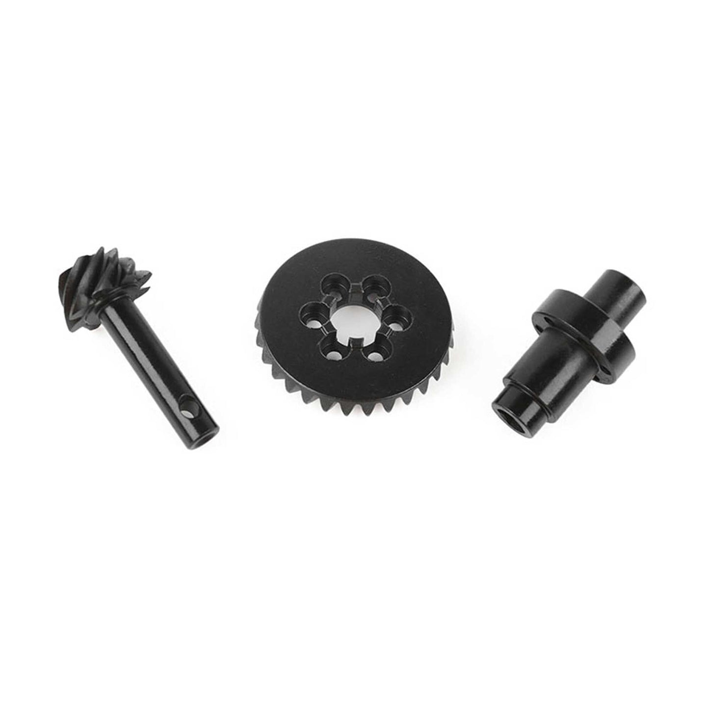 TEQ Scale Cast Axle Ring & Pinion Gears with Locker (RC4ZG0076)