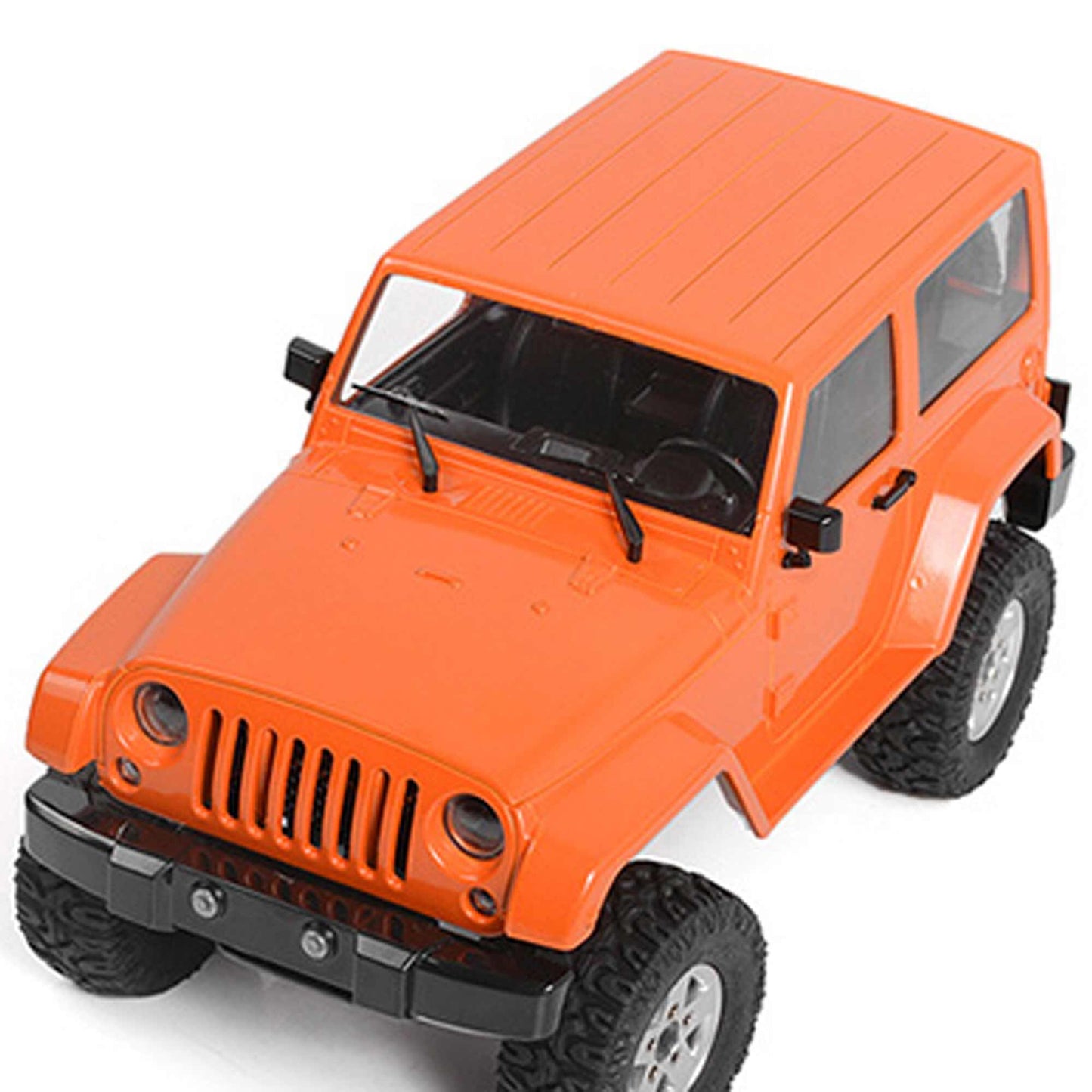 1/18 Gelande II 4WD with Black Rock Body Set Ready to Run (Orange) (RC4ZRTR0048)
